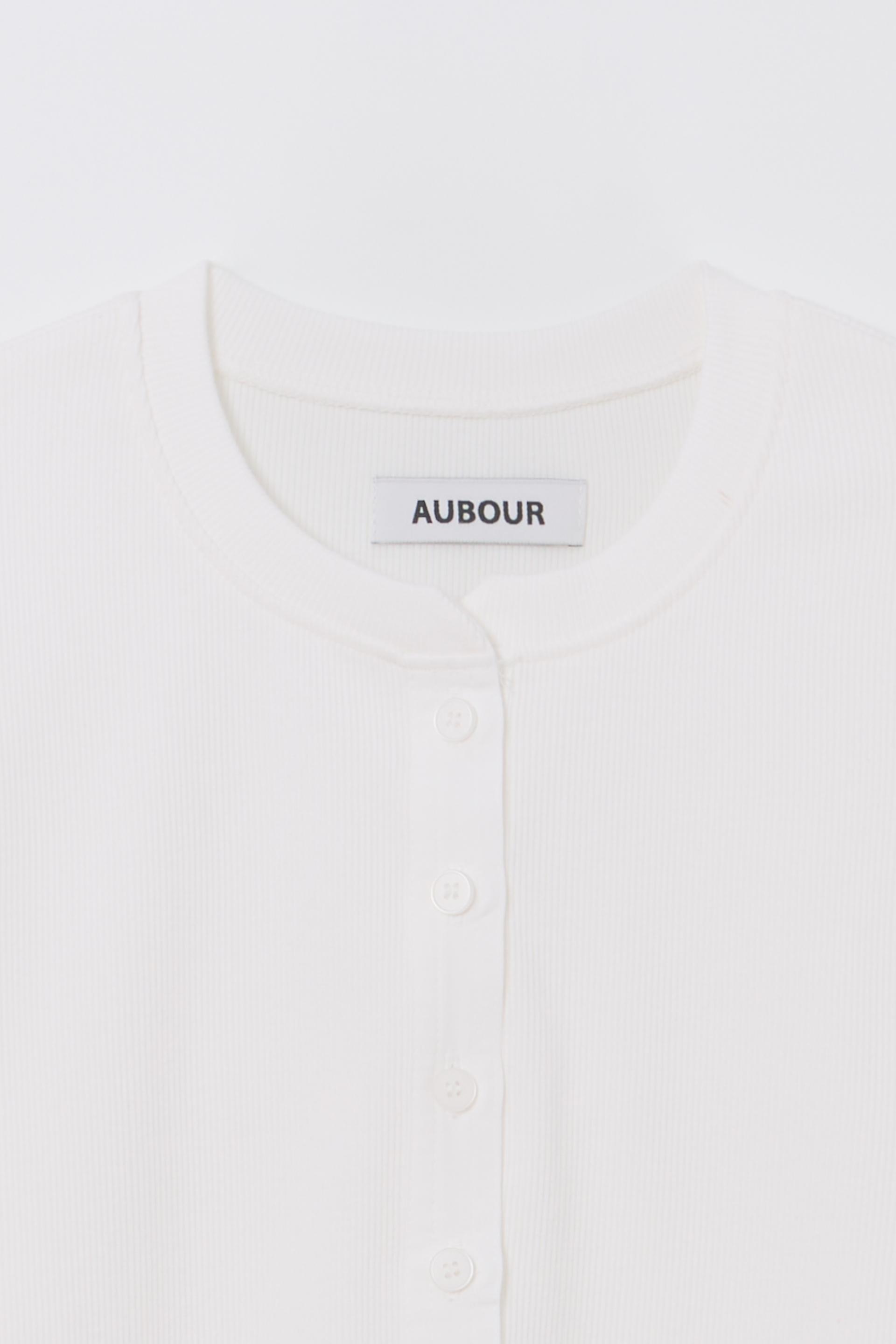 alter deep henley t-shirt (ivory)