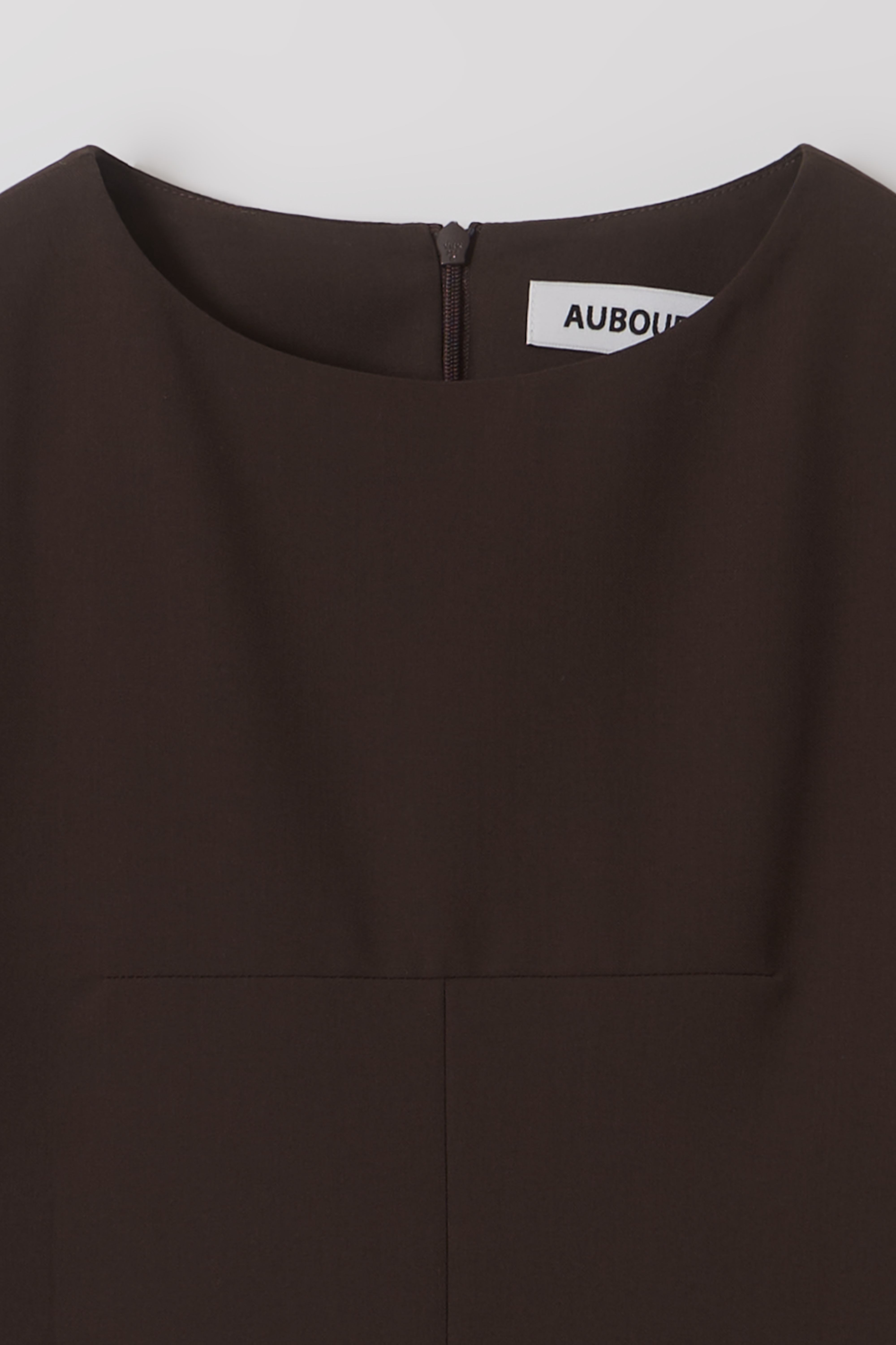 dart line blouse (brown)