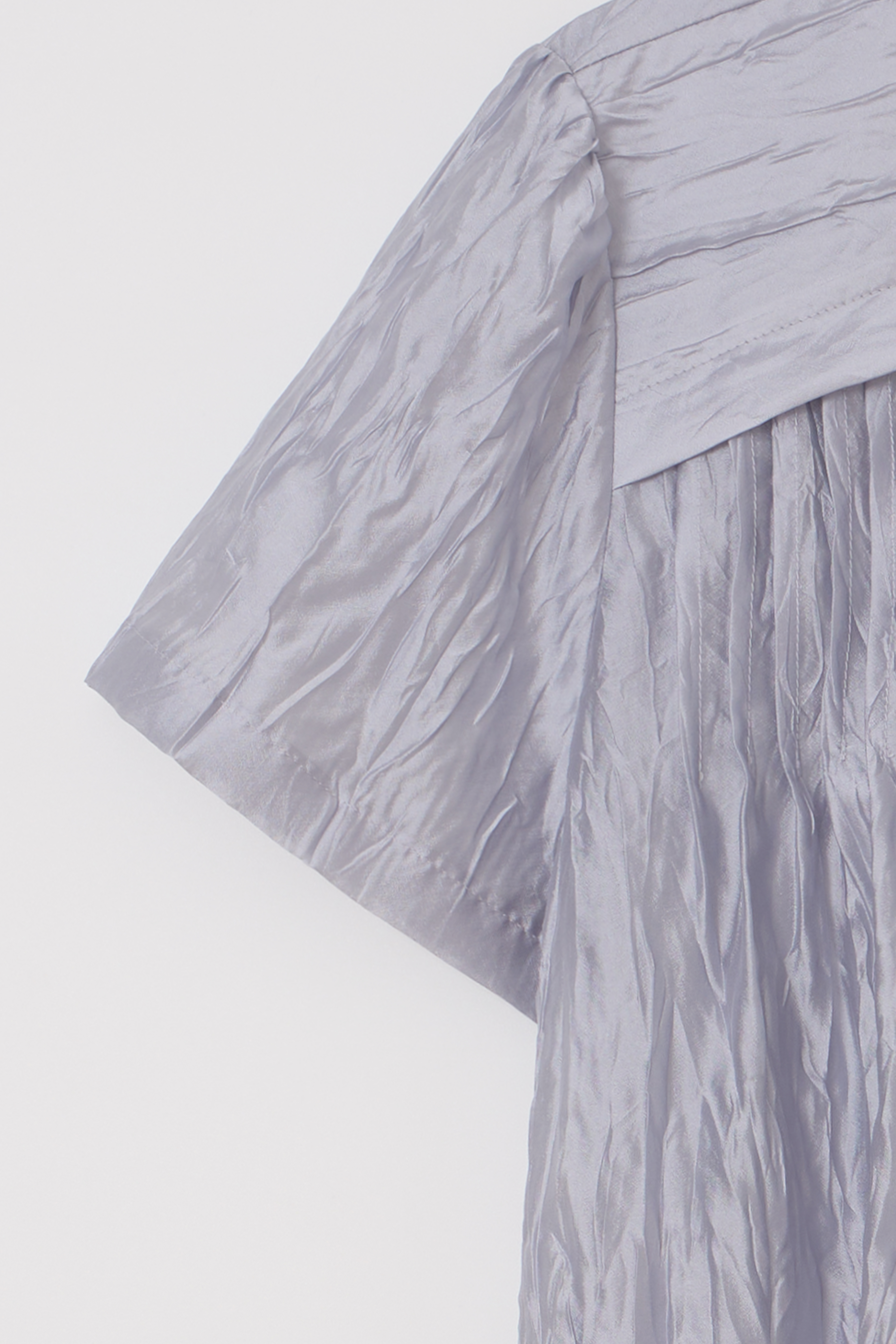 lace cap blouse (silver)