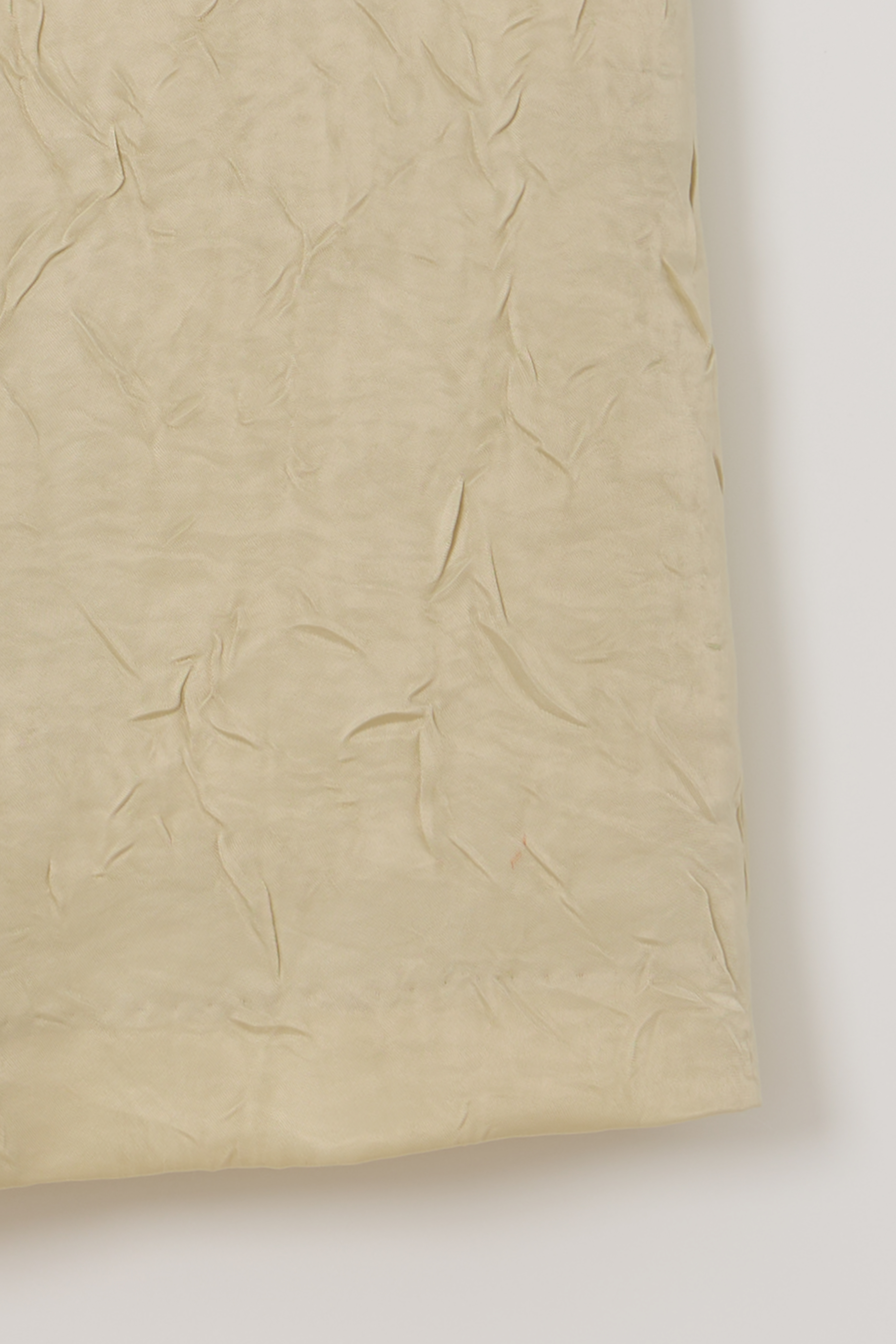 putty satin skirt (citron yellow)