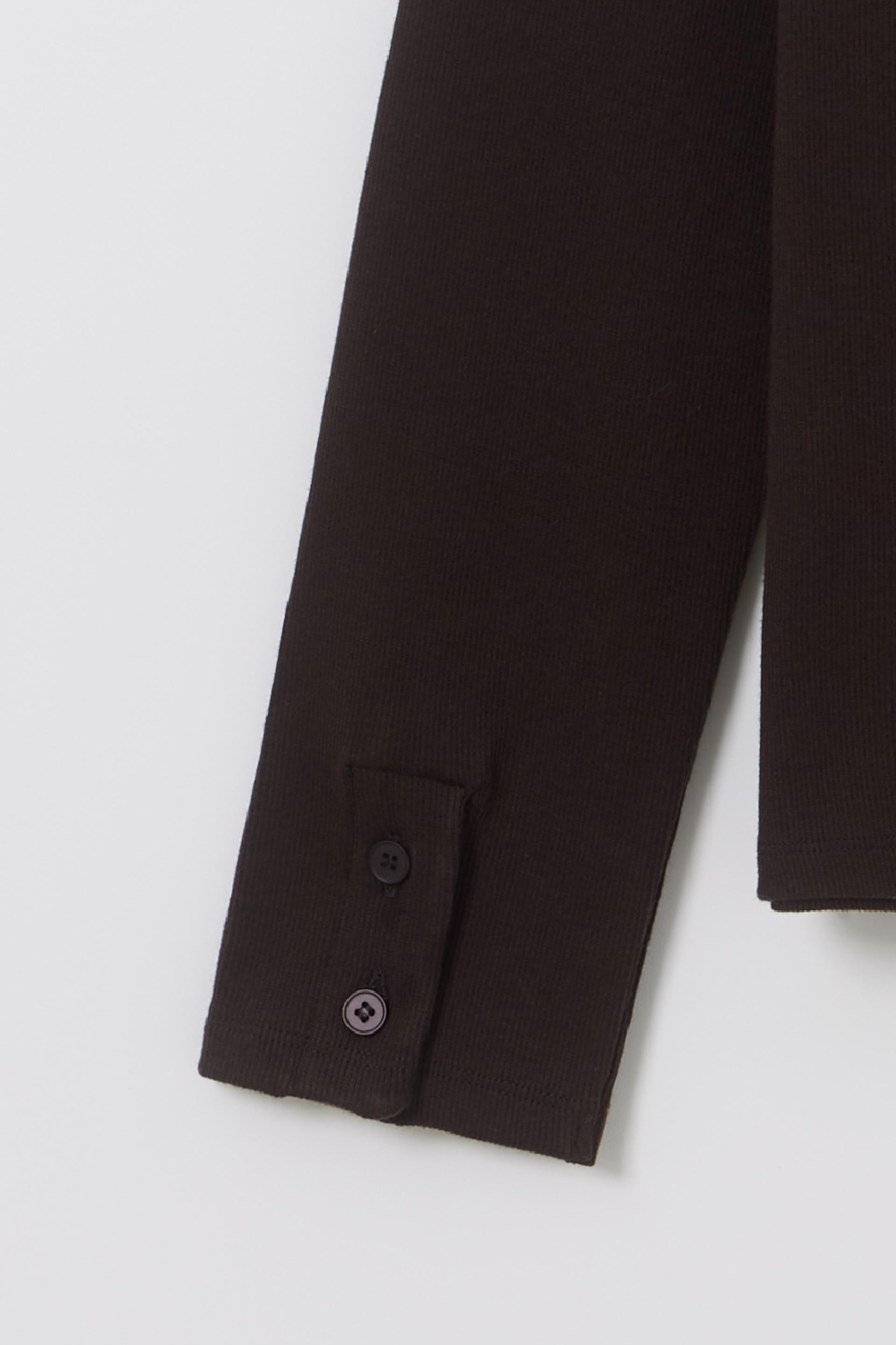 [2차 재입고] alter deep henley t-shirt (brown)