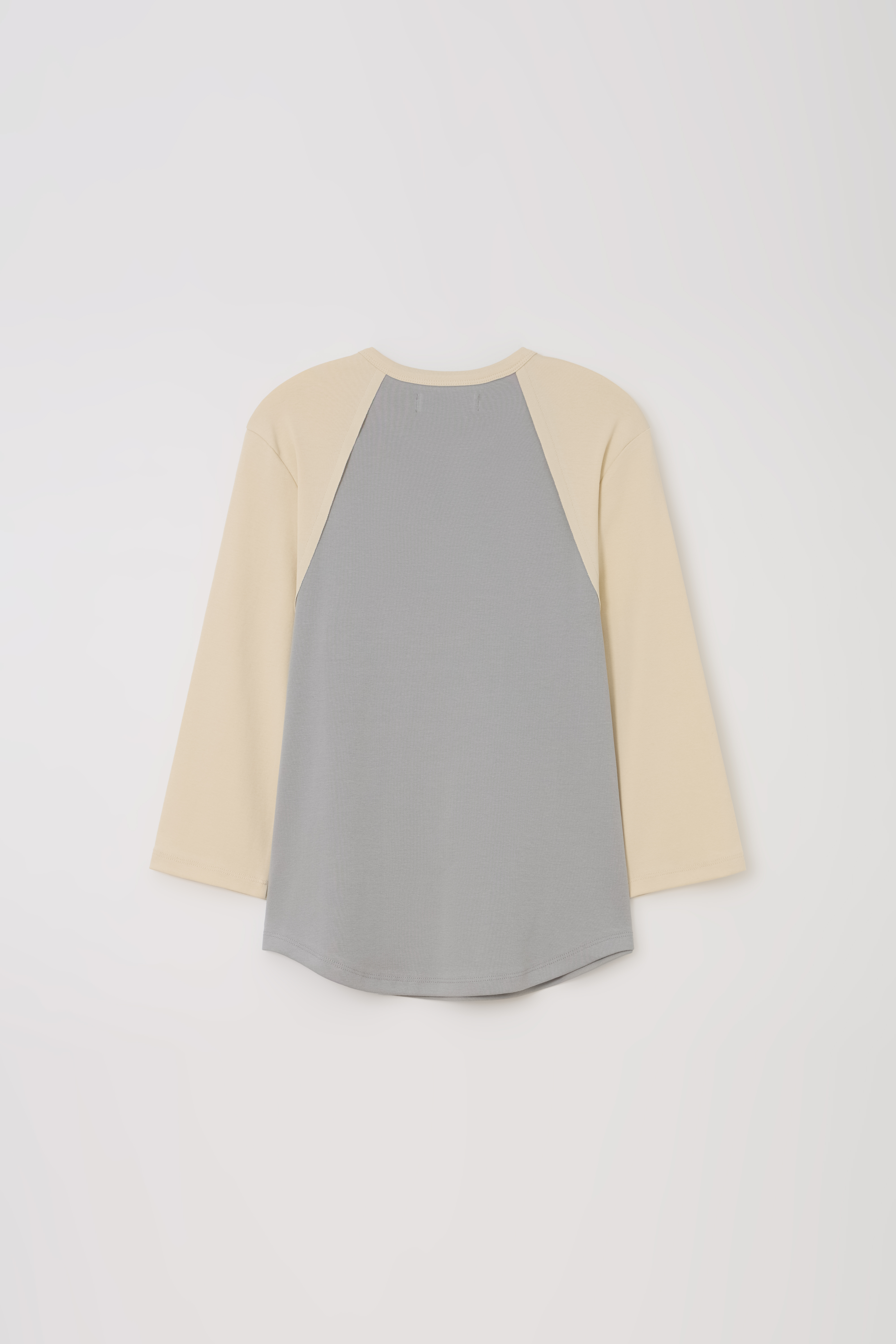 [2차 재입고] raw raglan t-shirt (ash yellow)