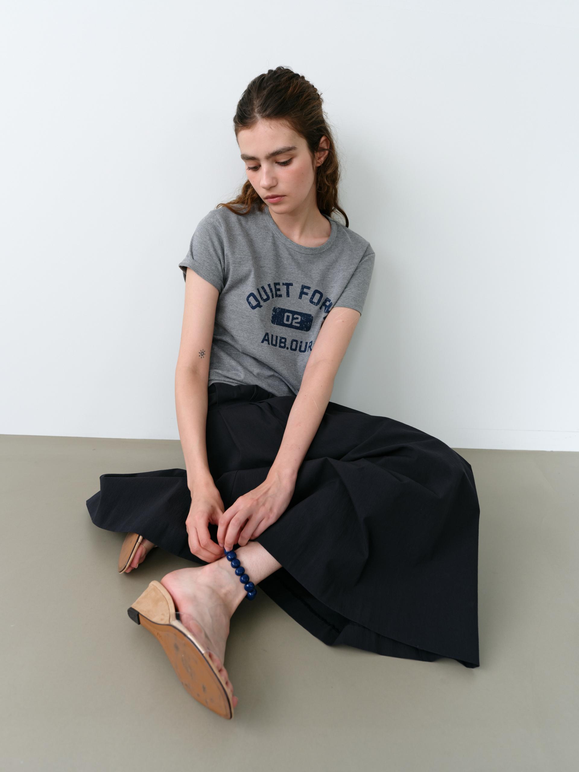 [3차 재입고 8/11 순차배송] vintage form t-shirt (grey)