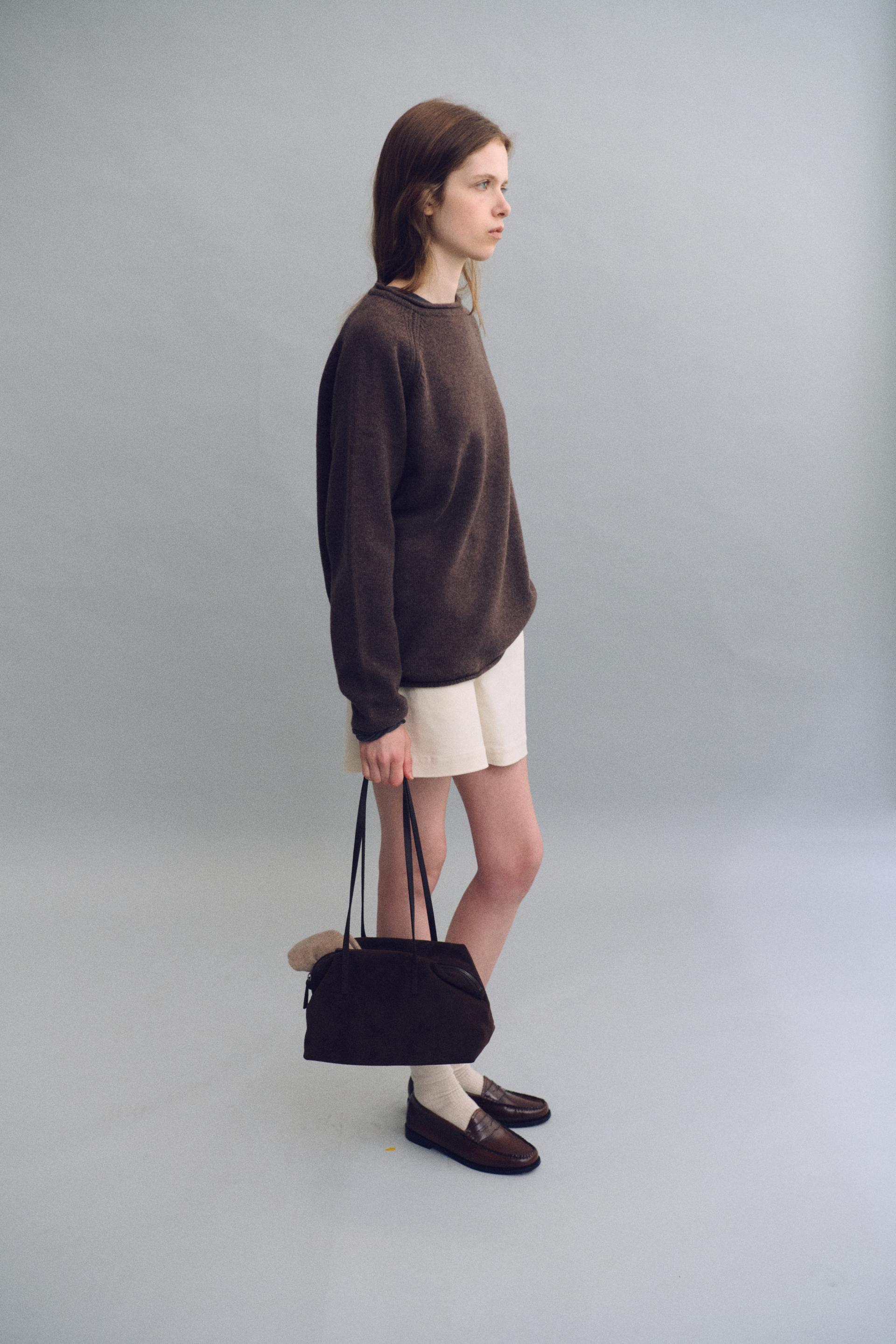 alter bowling bag (suede brown)