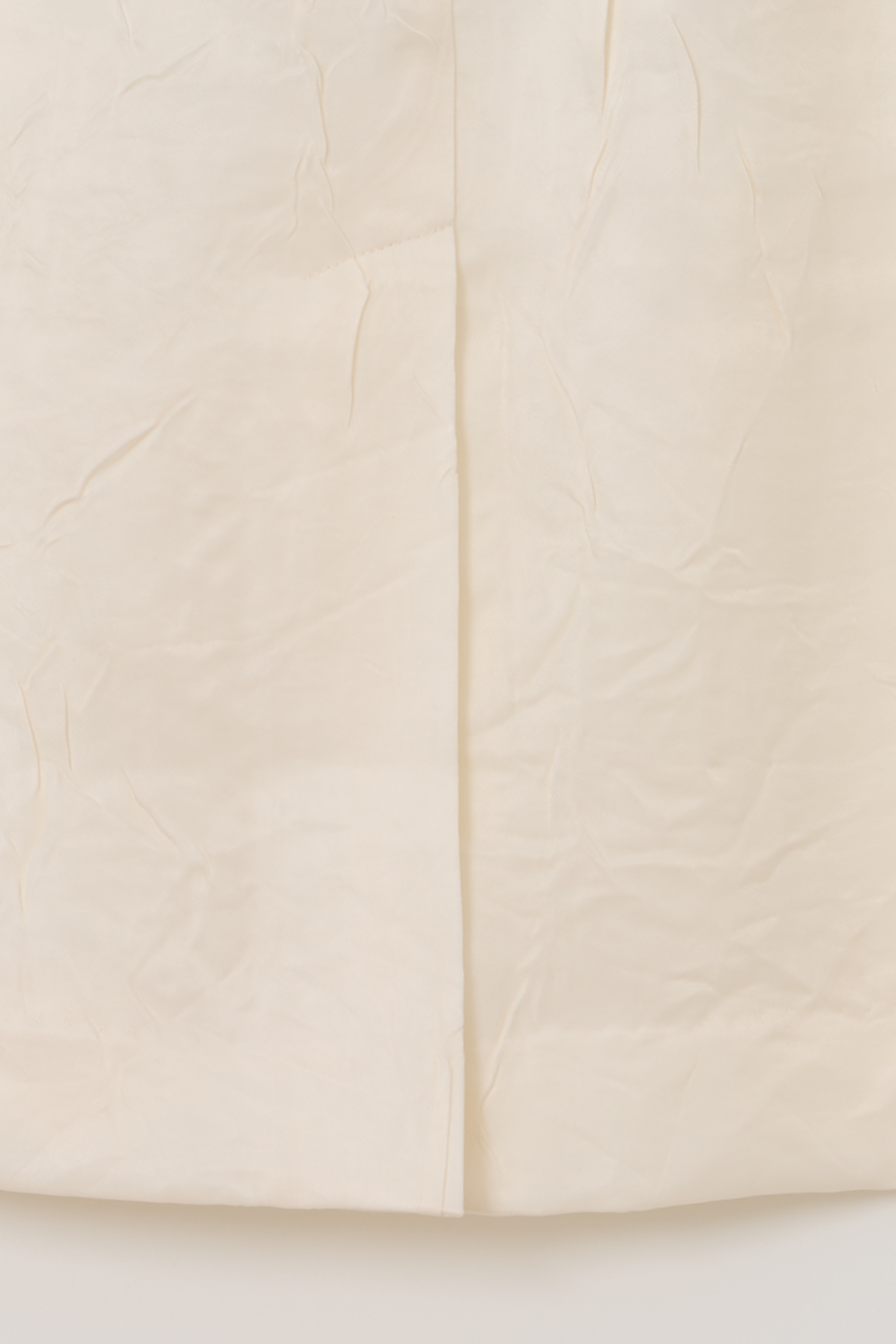 putty satin skirt (ivory)