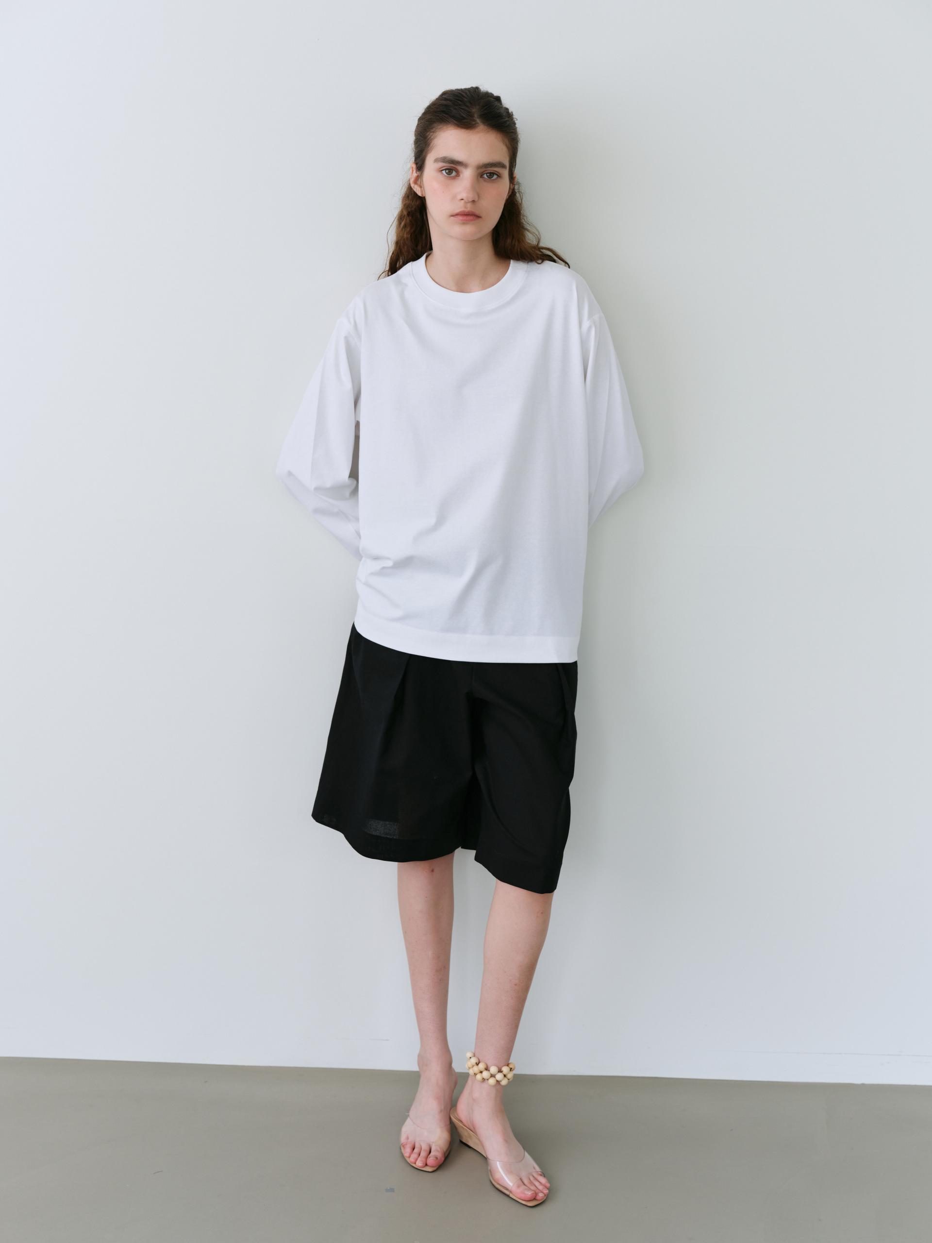core long sleeve t-shirt (white)