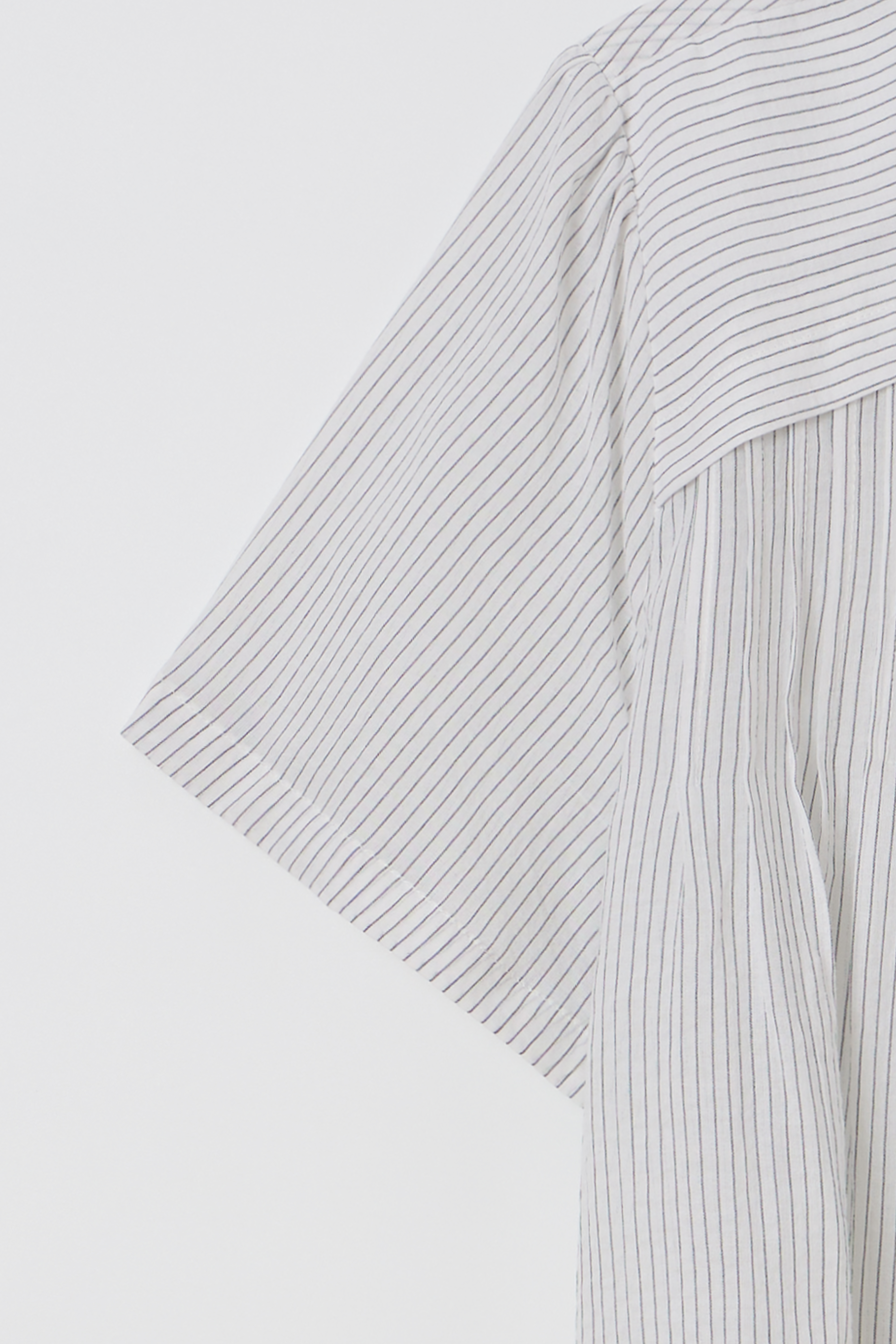 [2차 재입고] lace cap blouse (stripe)