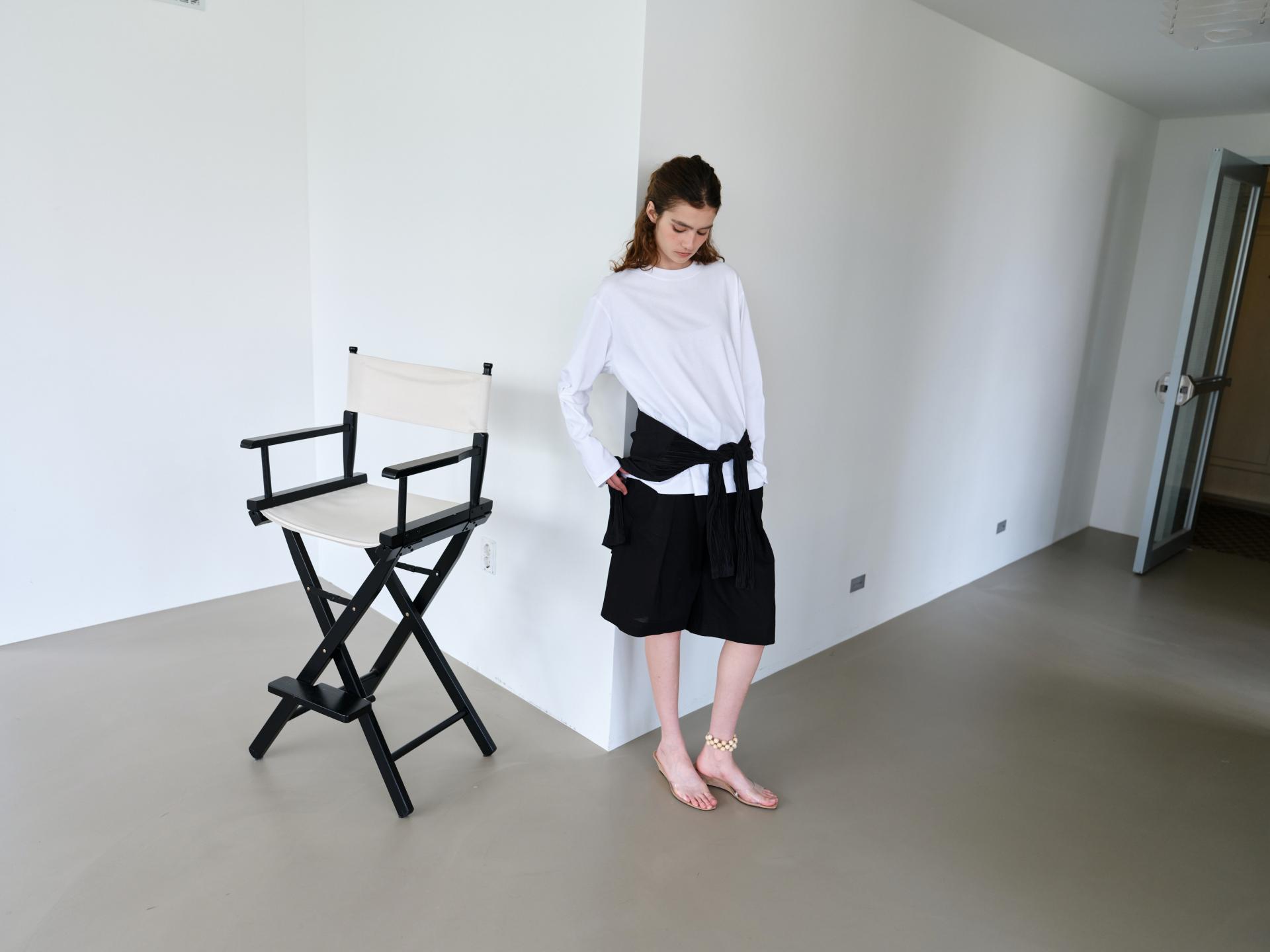 core long sleeve t-shirt (white)
