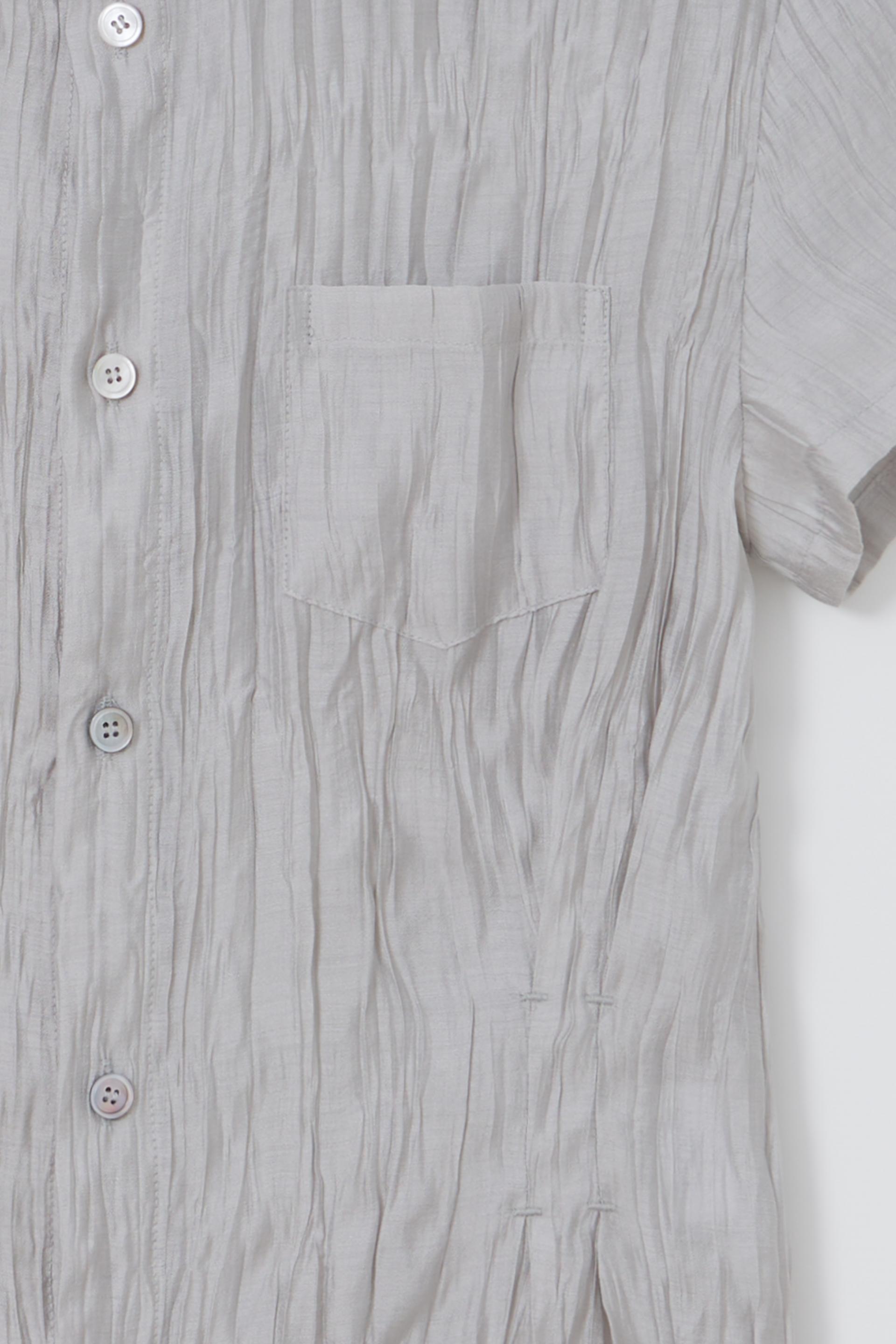 [5차 재입고] ripple half shirts (dusty mint)
