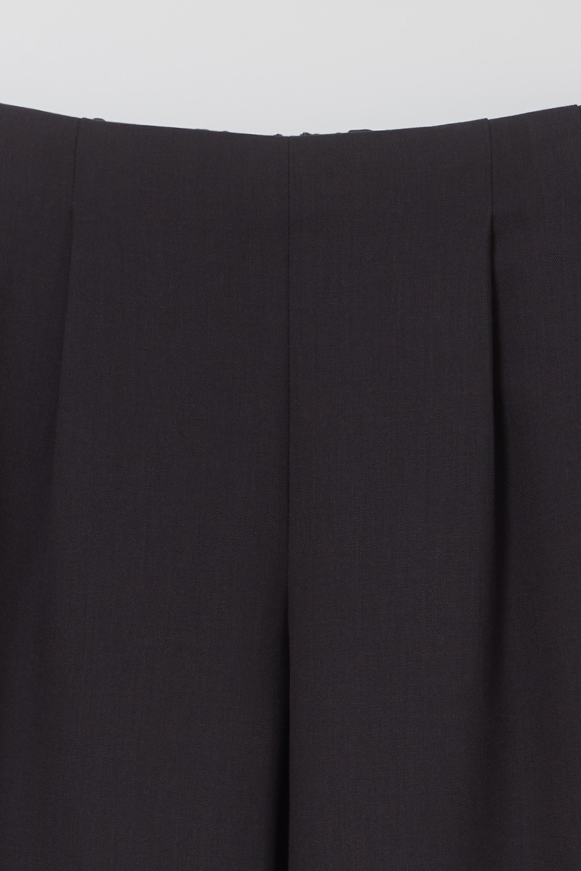 tuck ease slacks (charcoal)