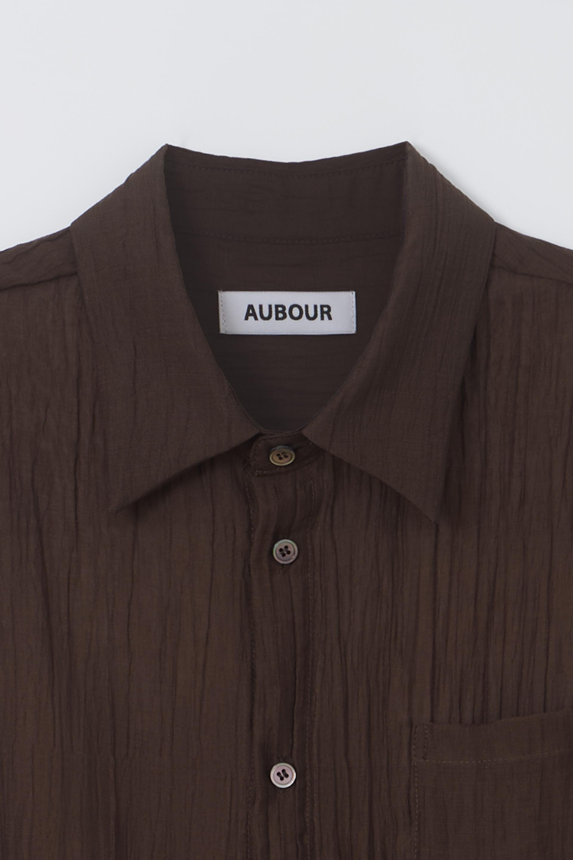 ripple half shirts (brown)