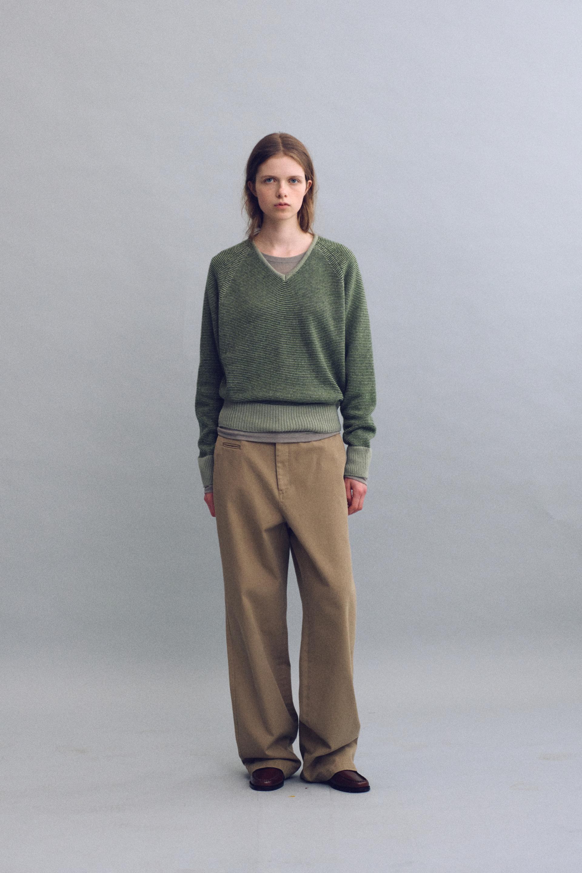 washed buckle pants (vintage beige)