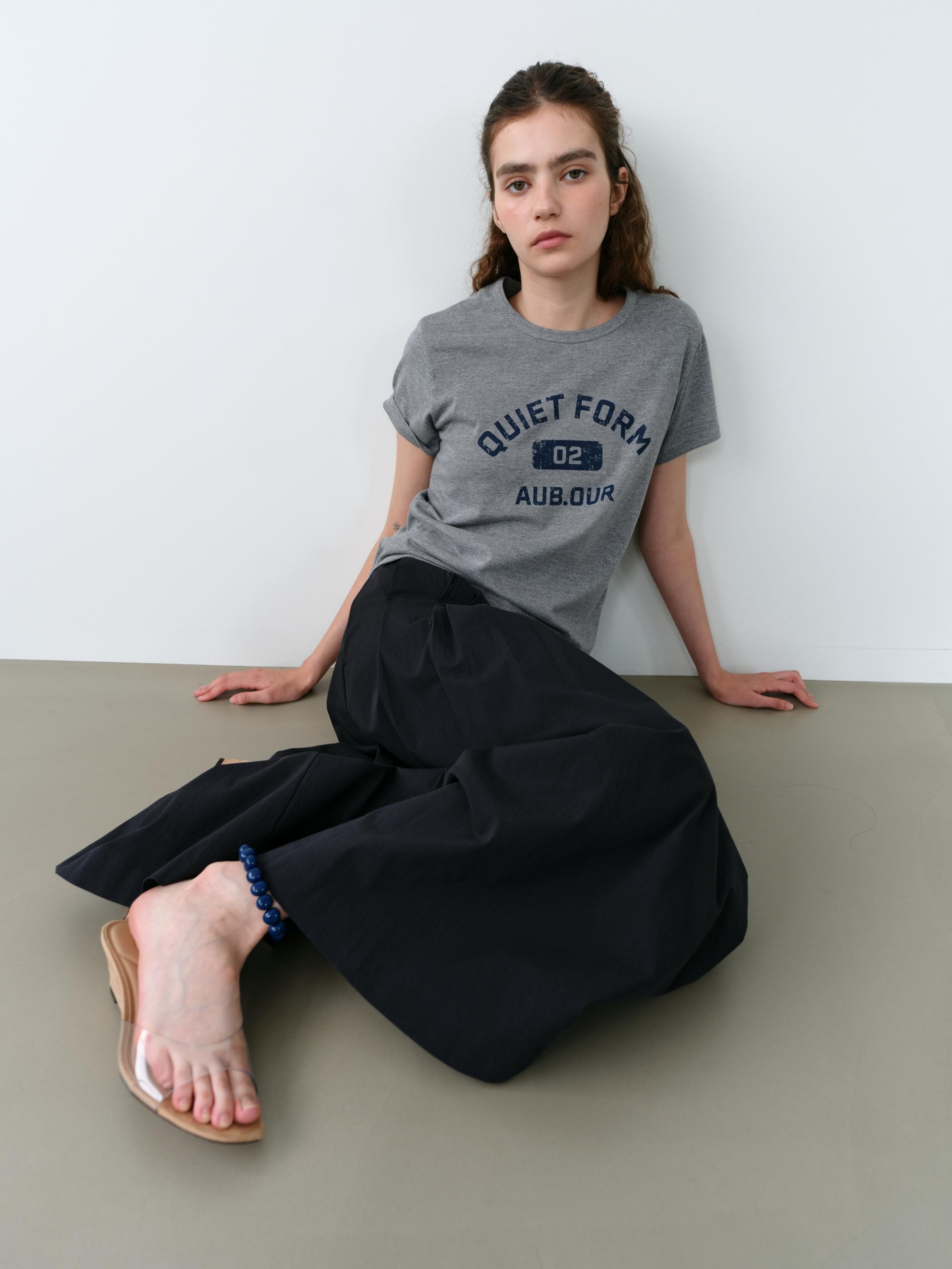 [3차 재입고 8/11 순차배송] vintage form t-shirt (grey)