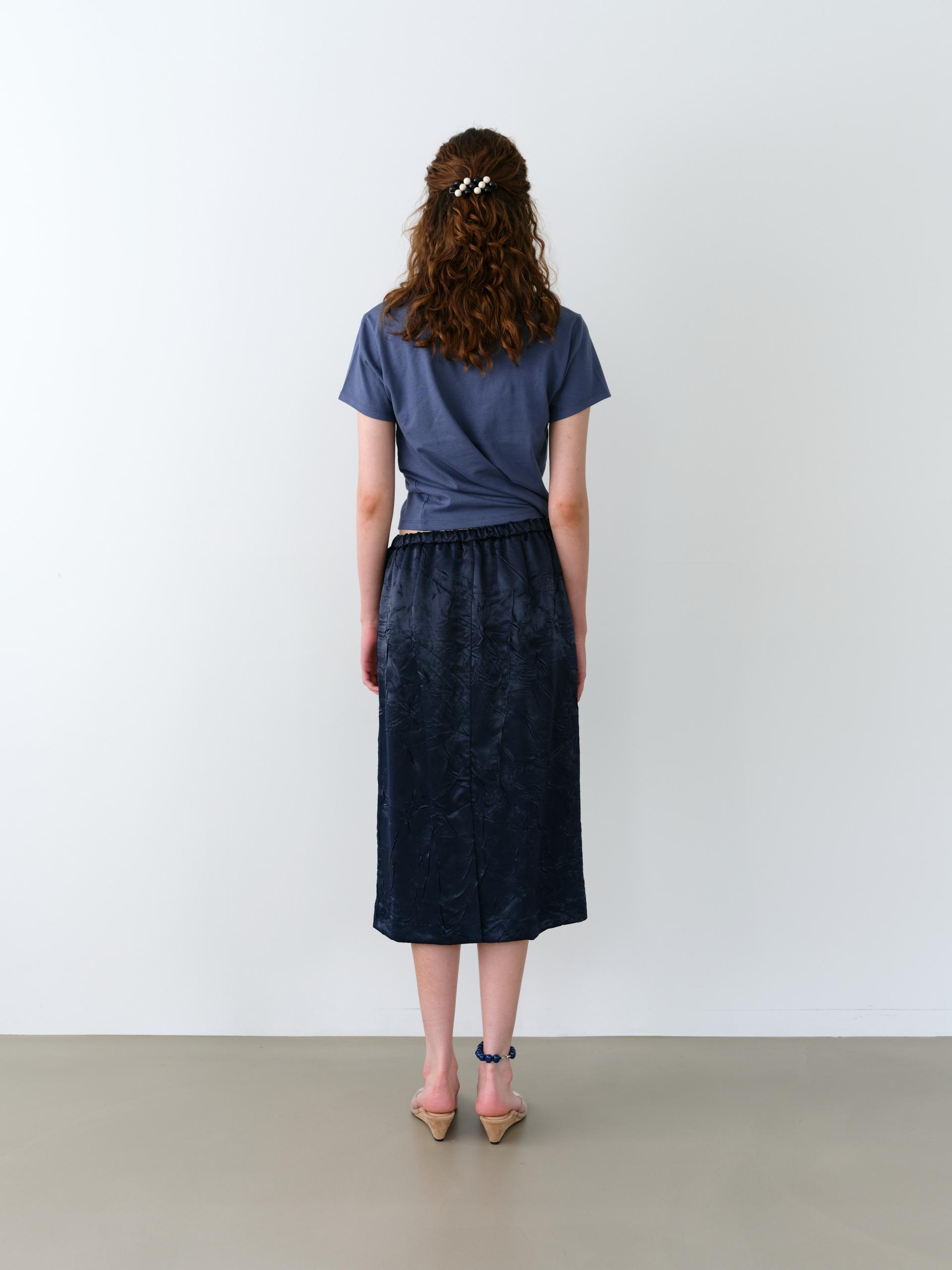 [2차 재입고] vintage form t-shirt (dusty blue)