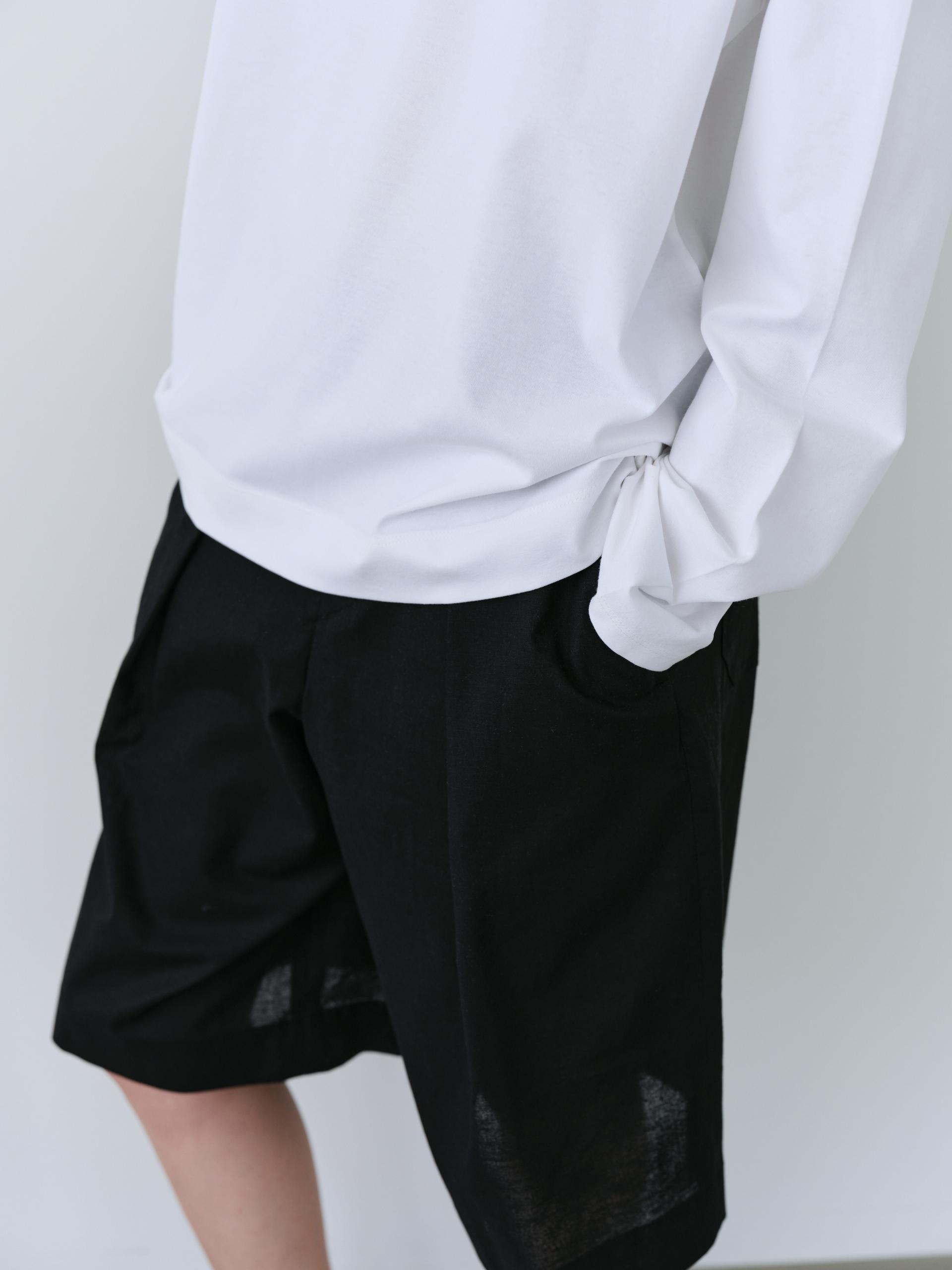 core long sleeve t-shirt (white)