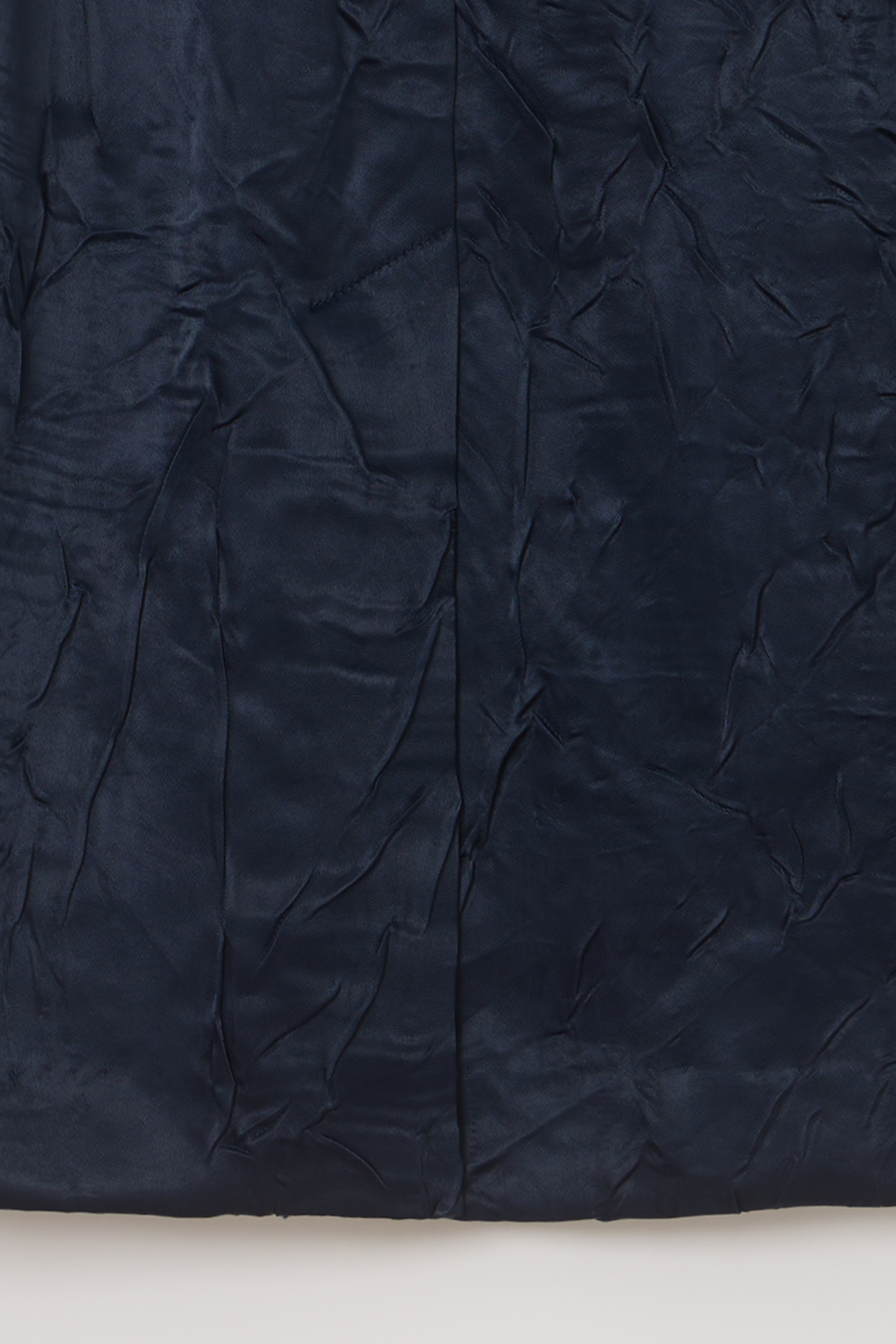 putty satin skirt (navy)