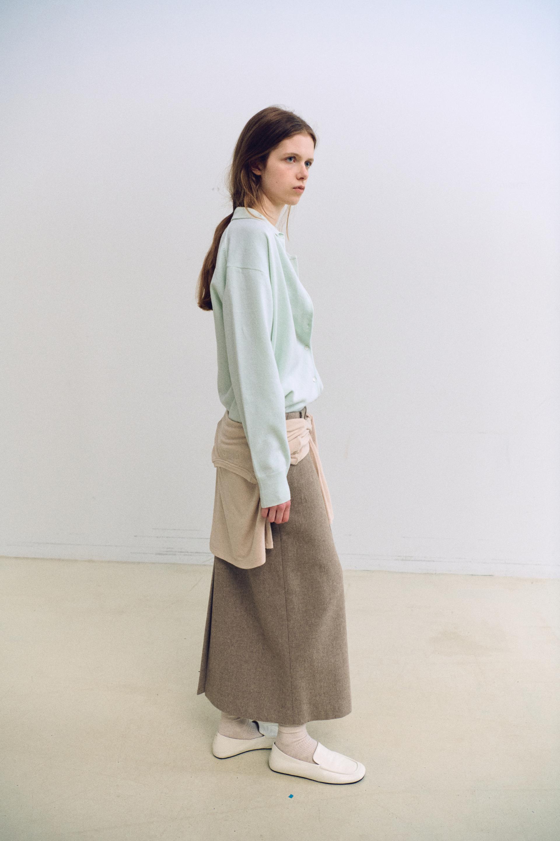 shirts pocket knit (mint)