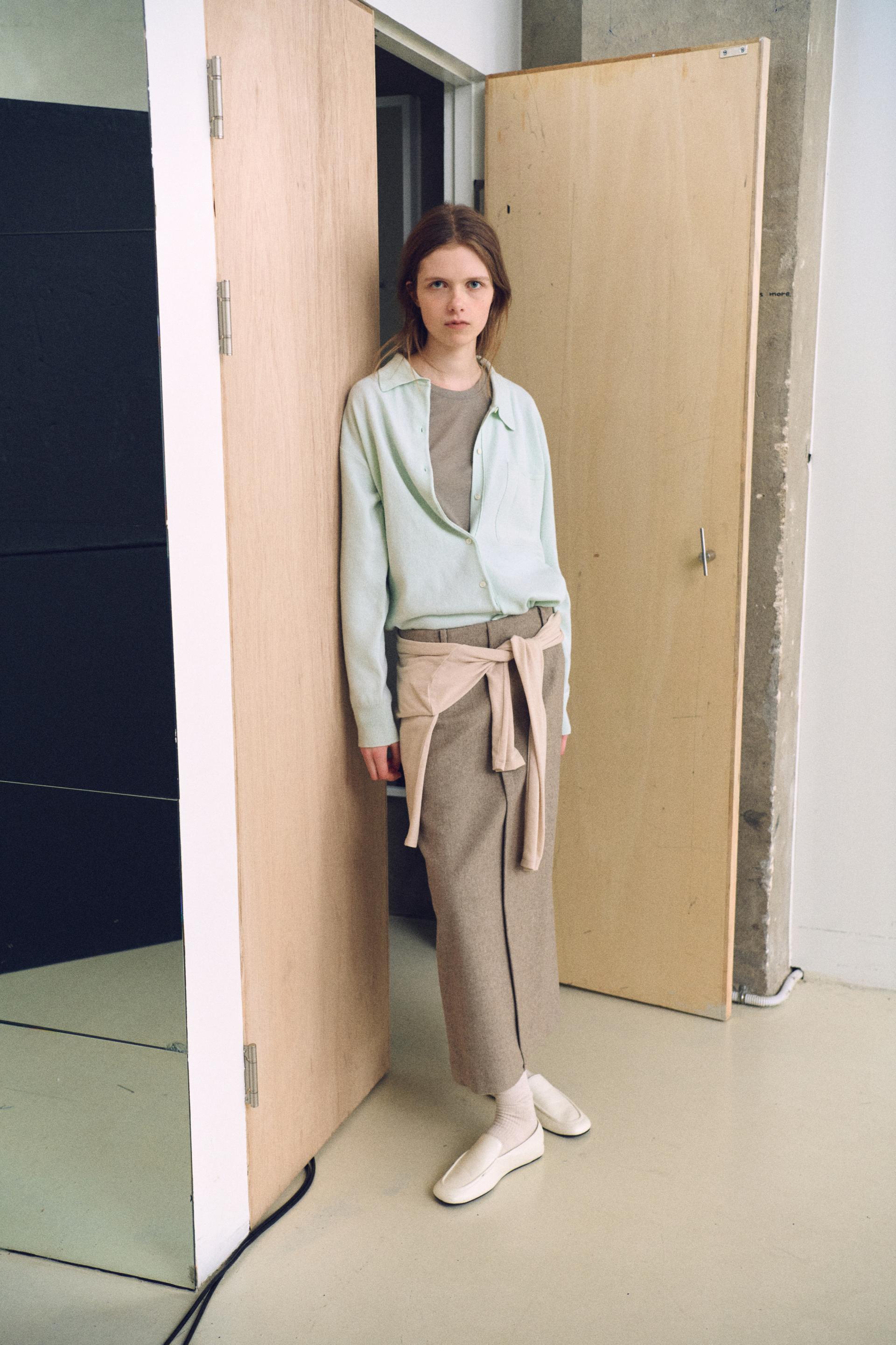 shirts pocket knit (mint)