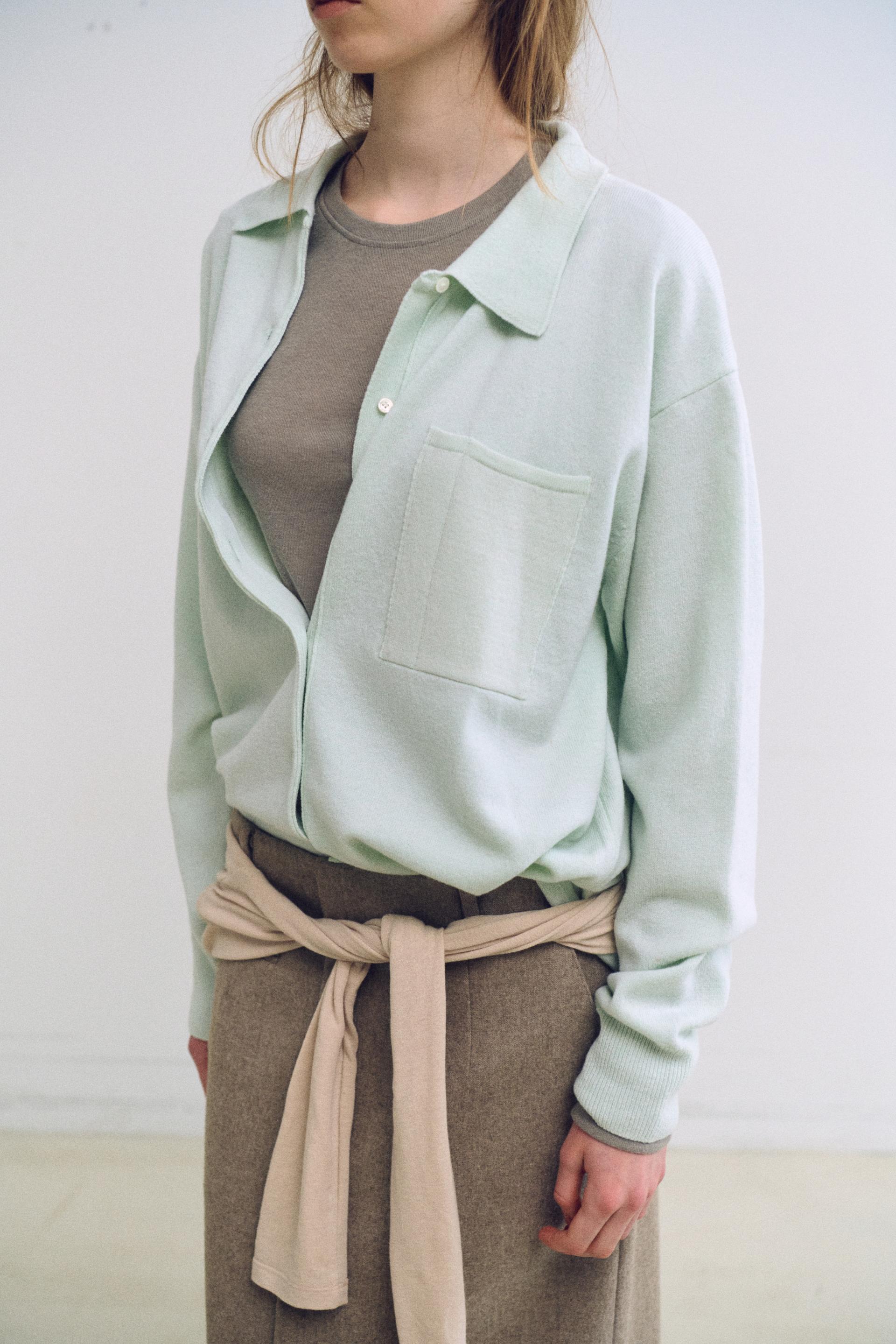 bare long sleeve wool tee (5 colors)