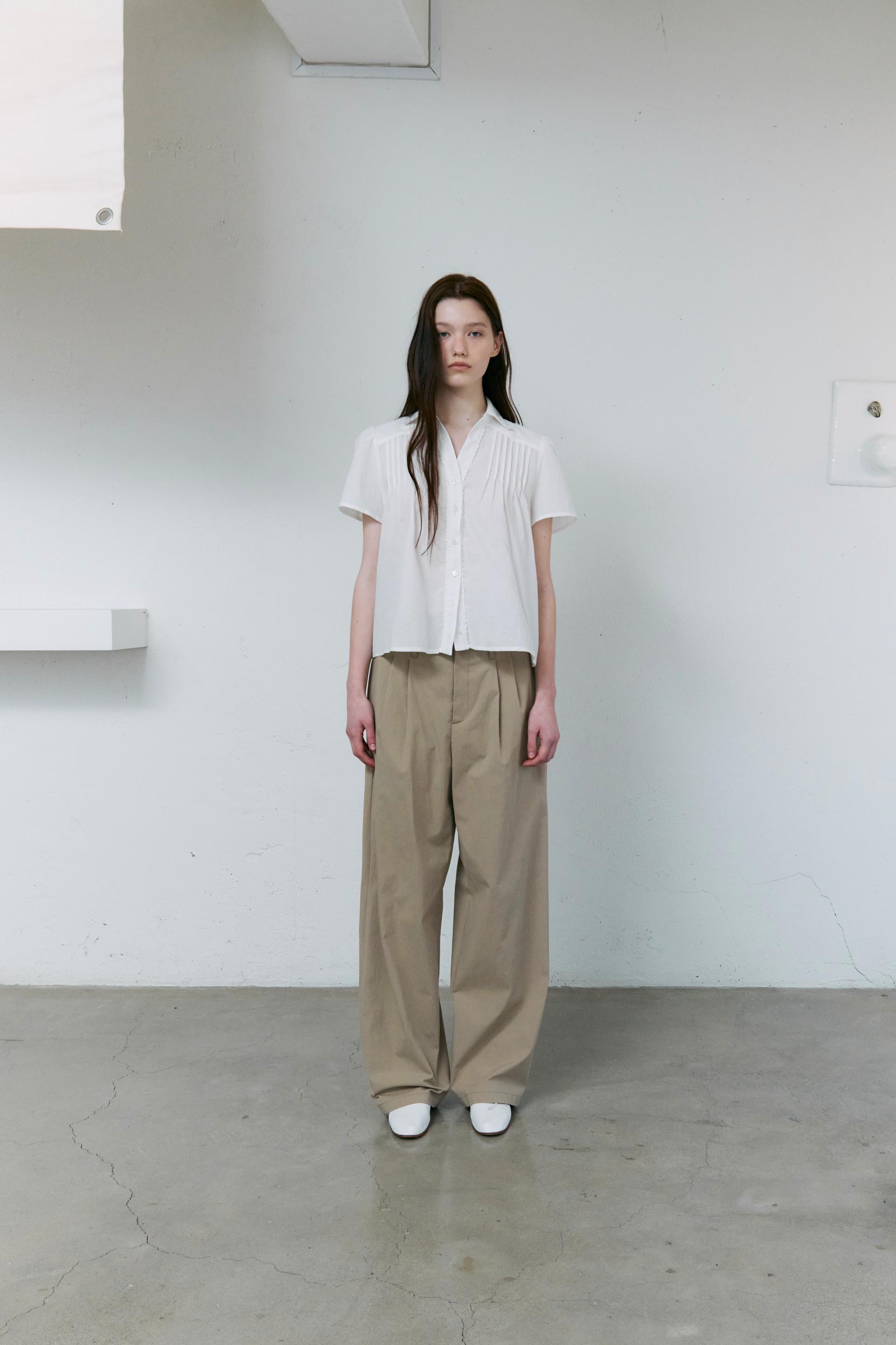 [4차 재입고] lace cap blouse (white)