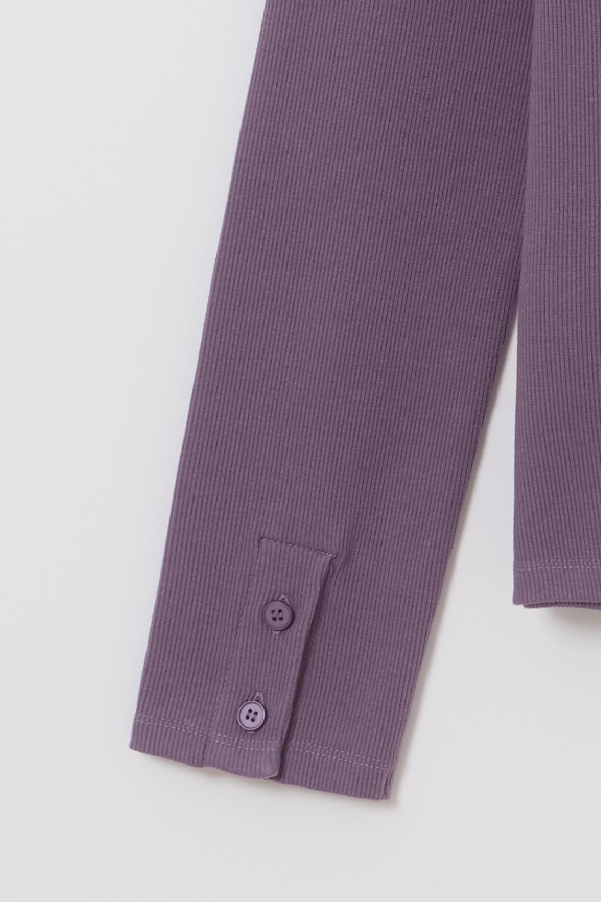 alter deep henley t-shirt (mauve purple)