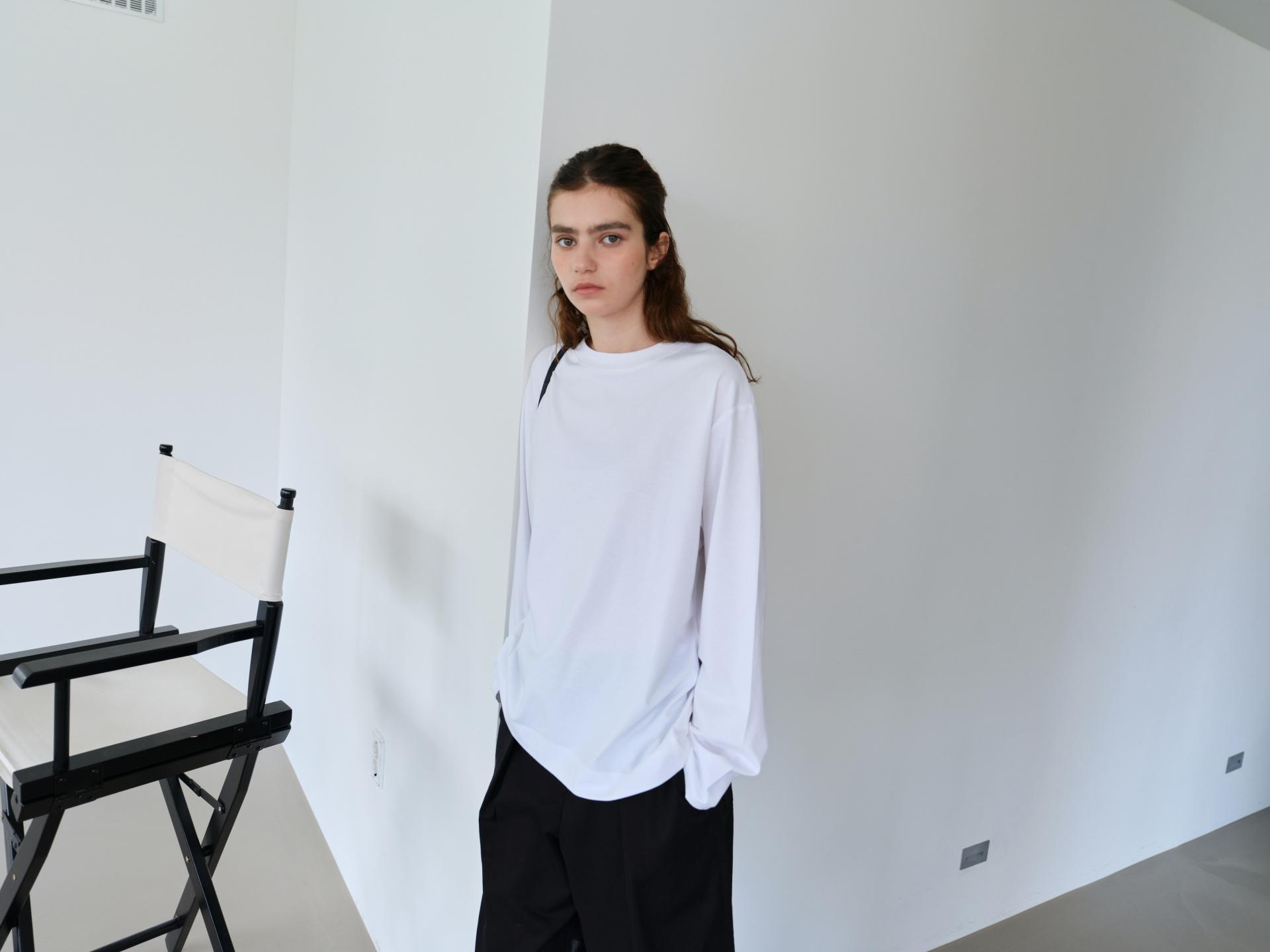 core long sleeve t-shirt (white)