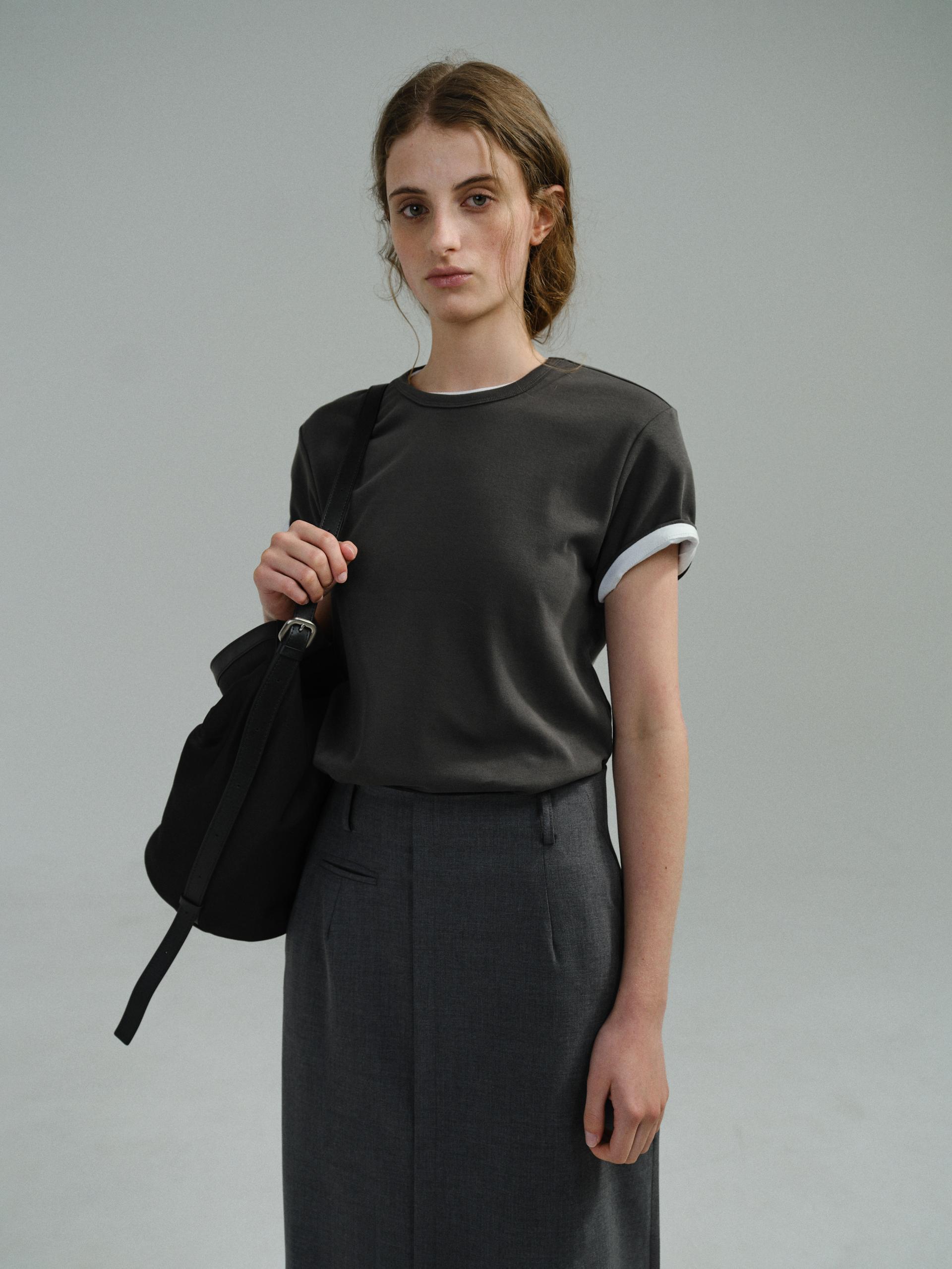 core t-shirt (charcoal)