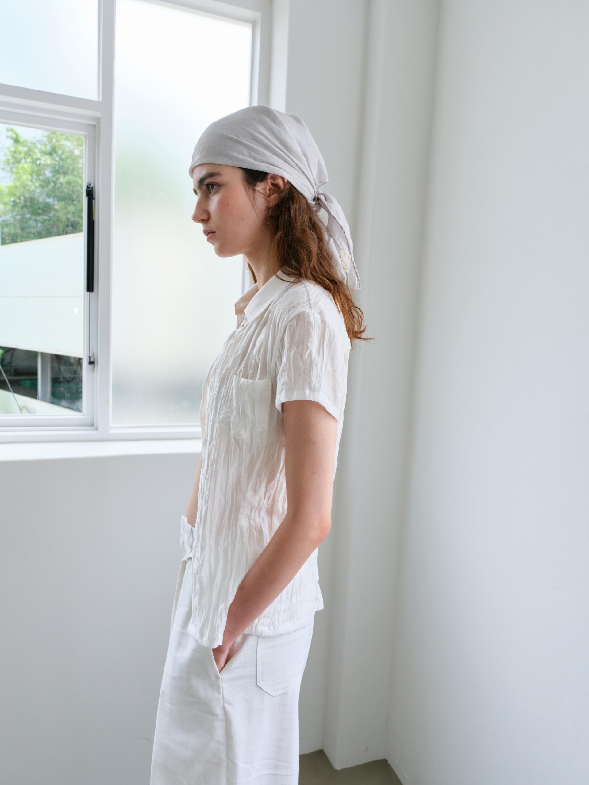 ripple half shirts (ivory)