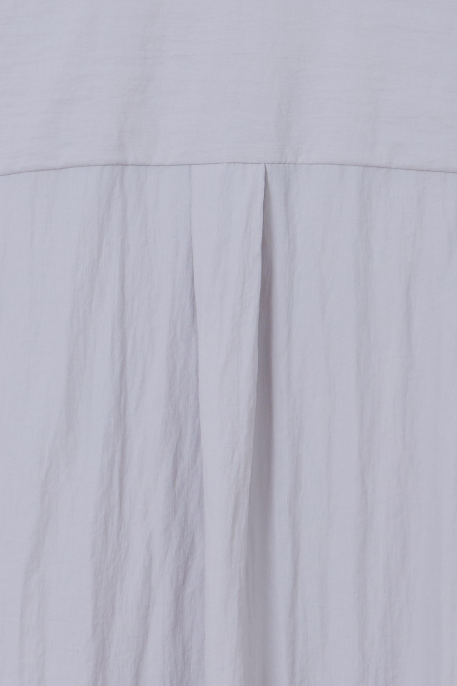 overlap half shirt (dusty sky)