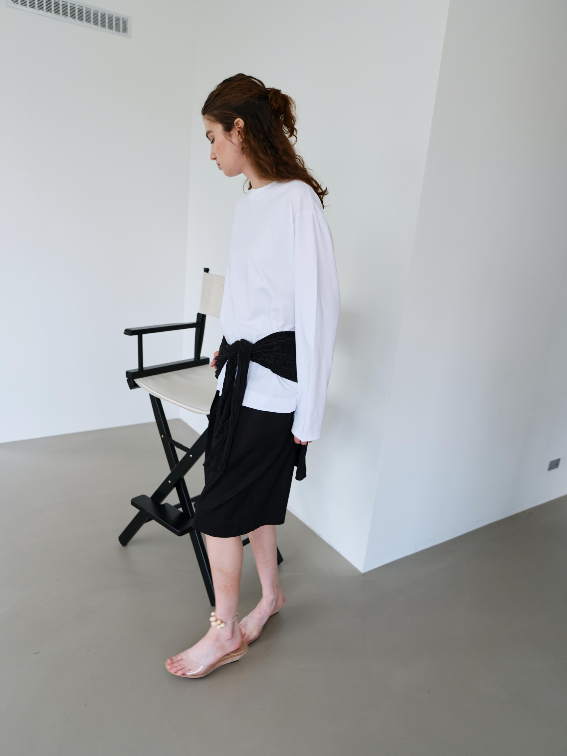 core long sleeve t-shirt (white)
