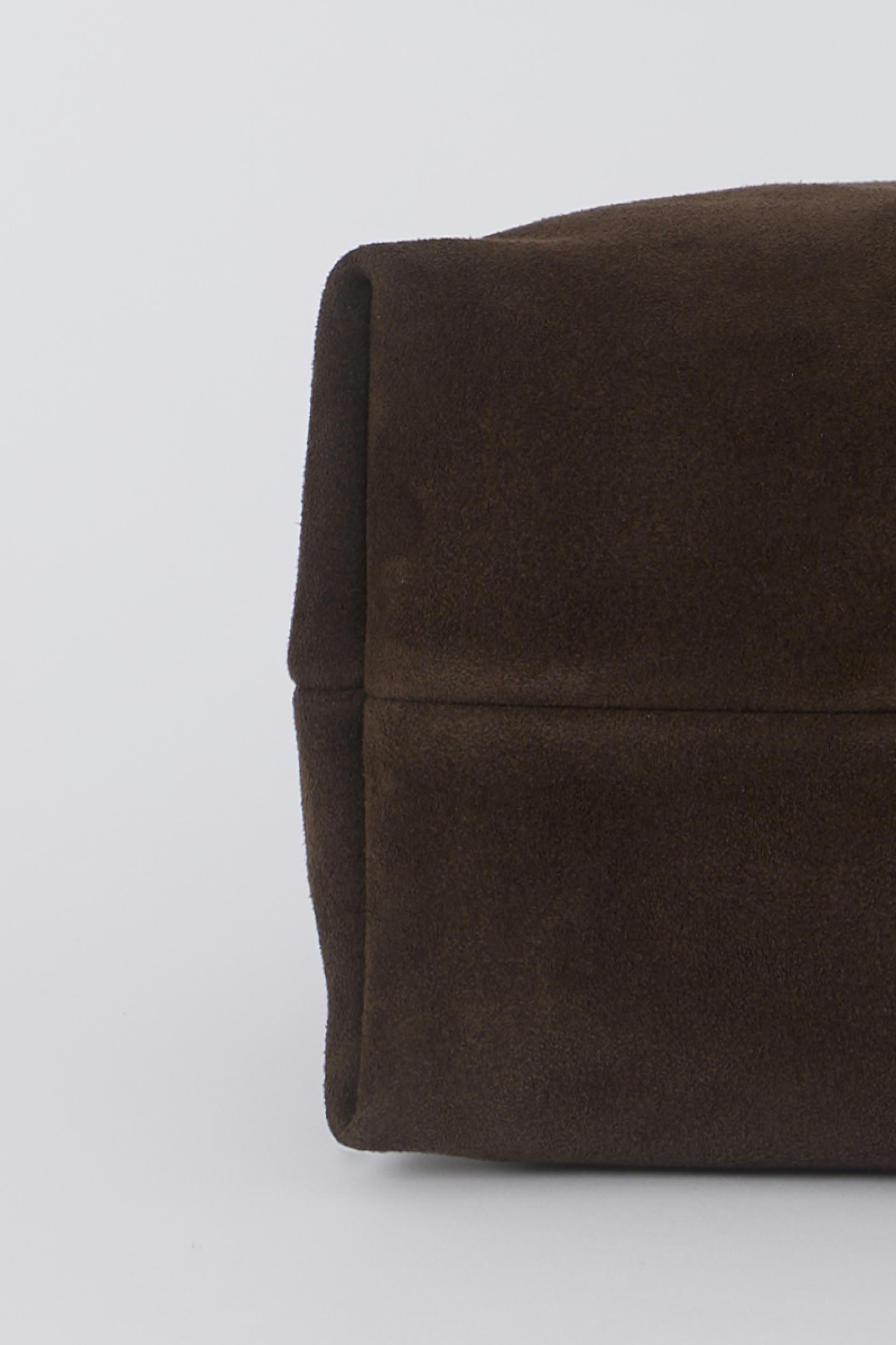 [2차 재입고] alter bowling bag (suede brown)