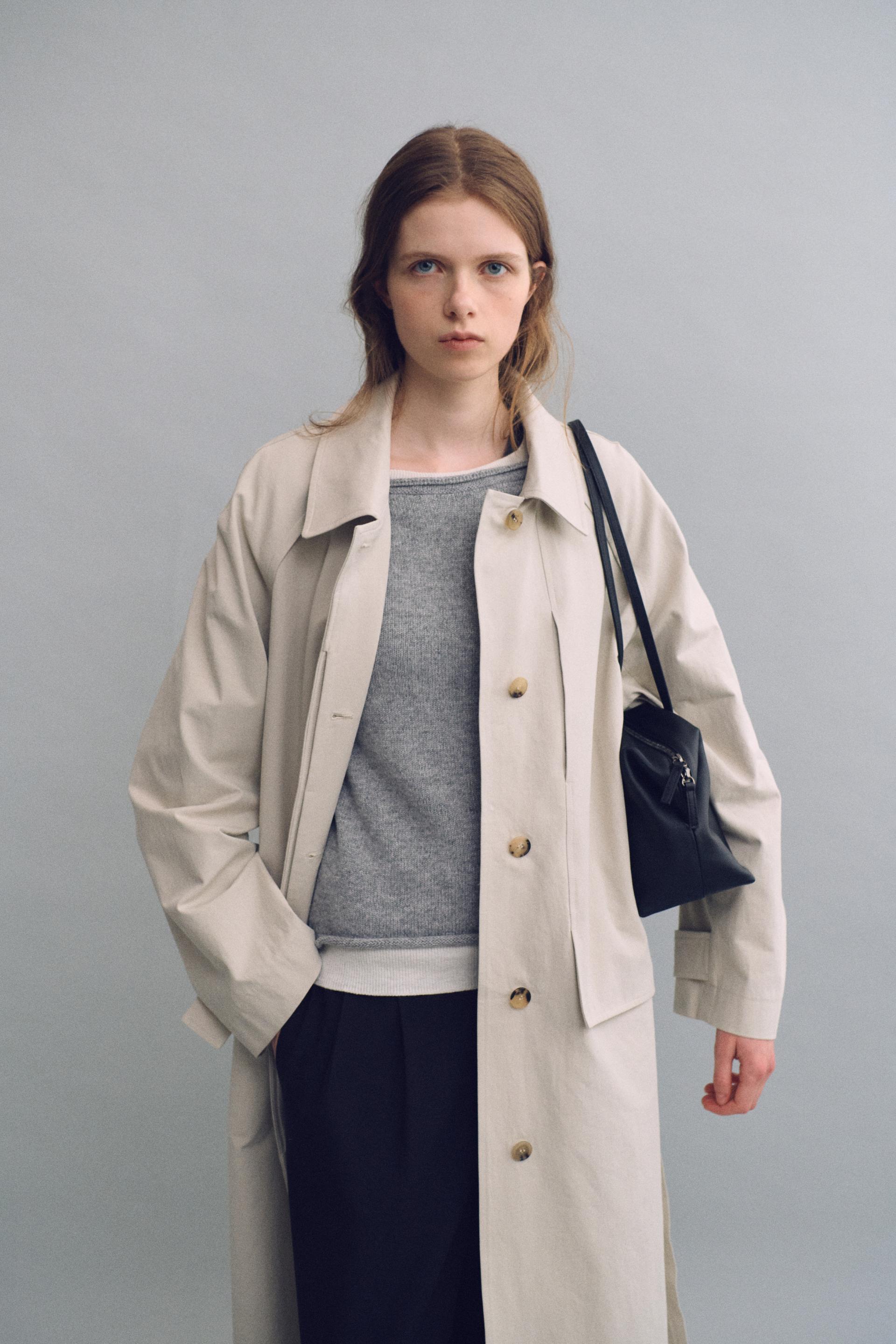 layered roll knit (light grey)