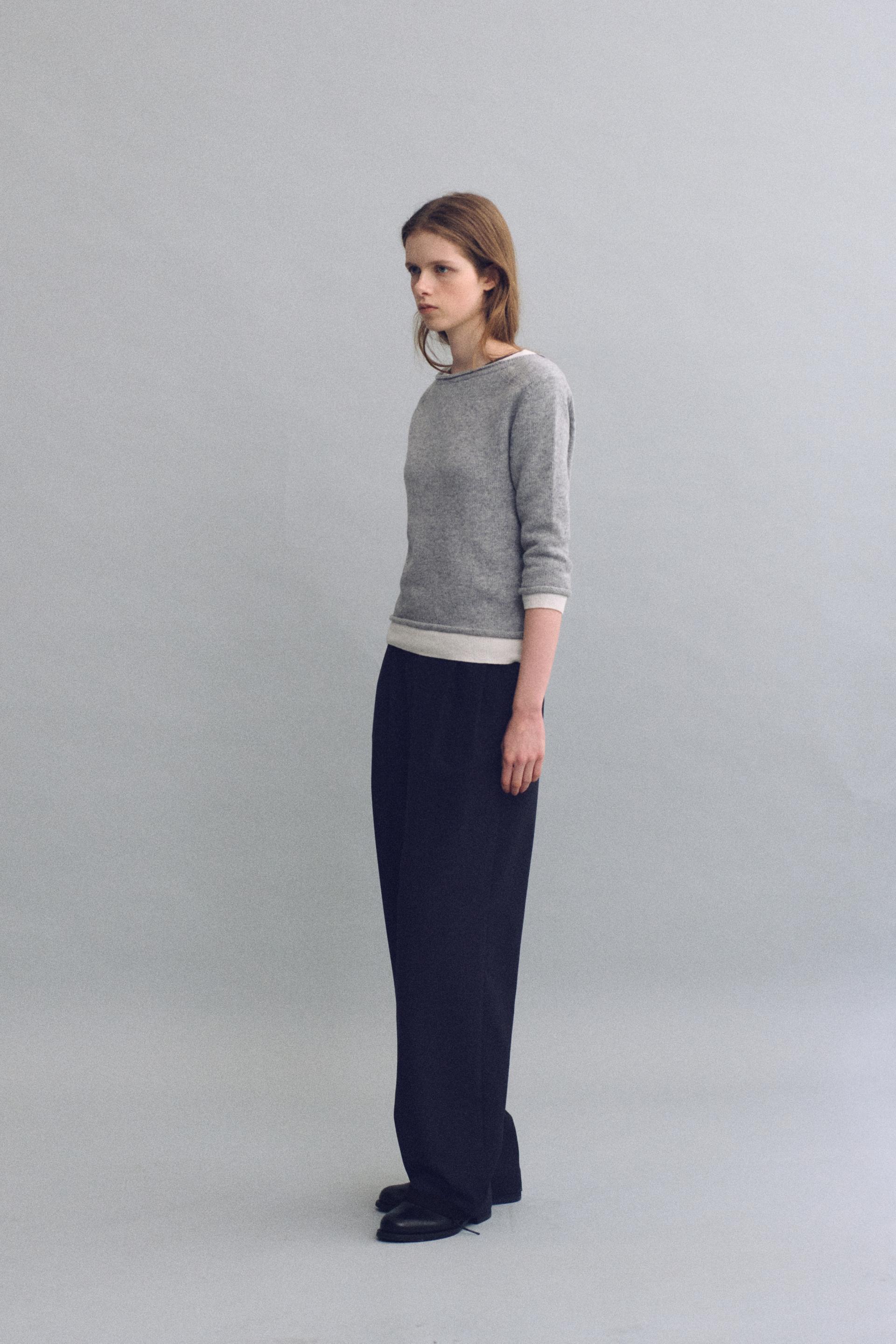 tuck ease slacks (black)