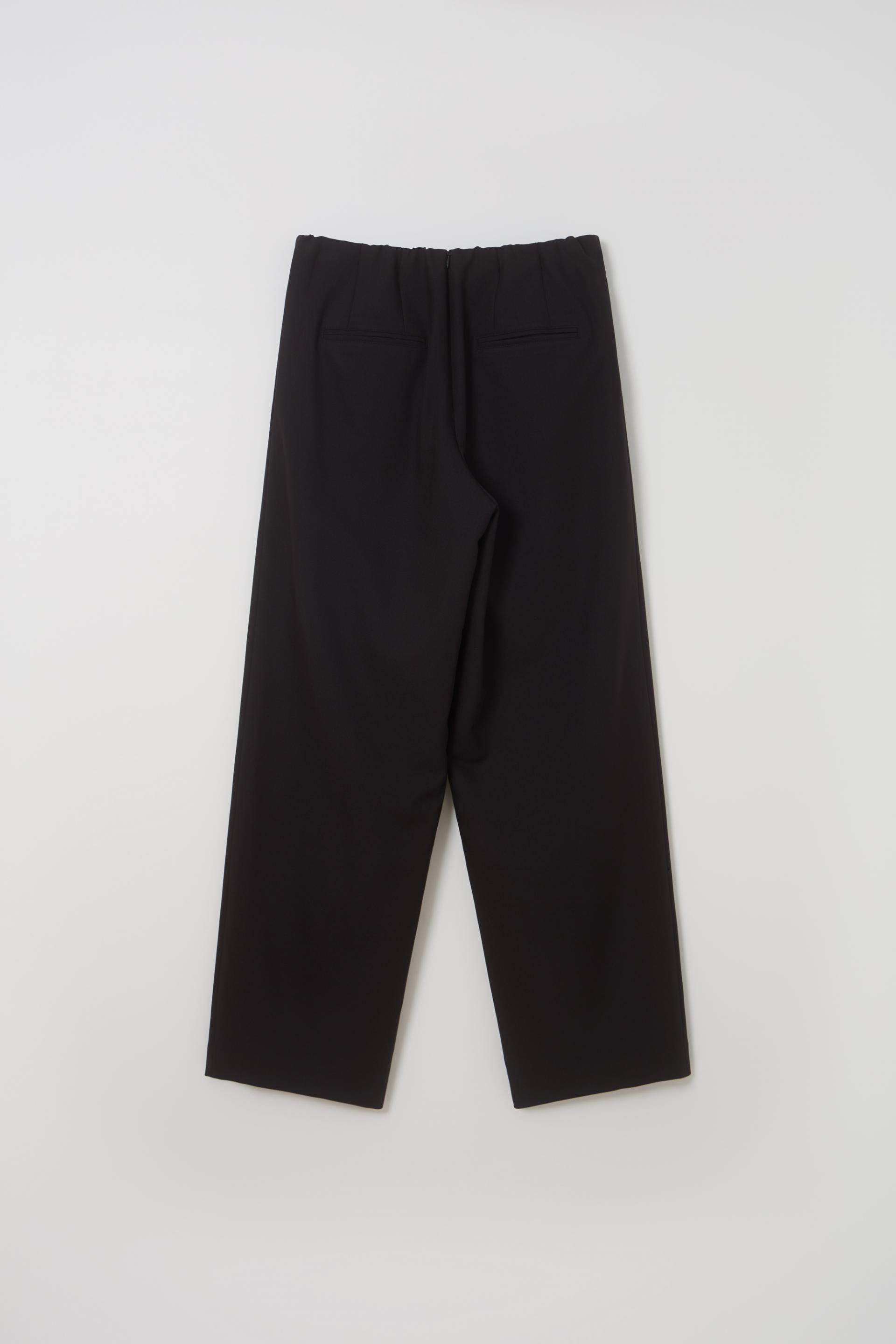 tuck ease slacks (black)