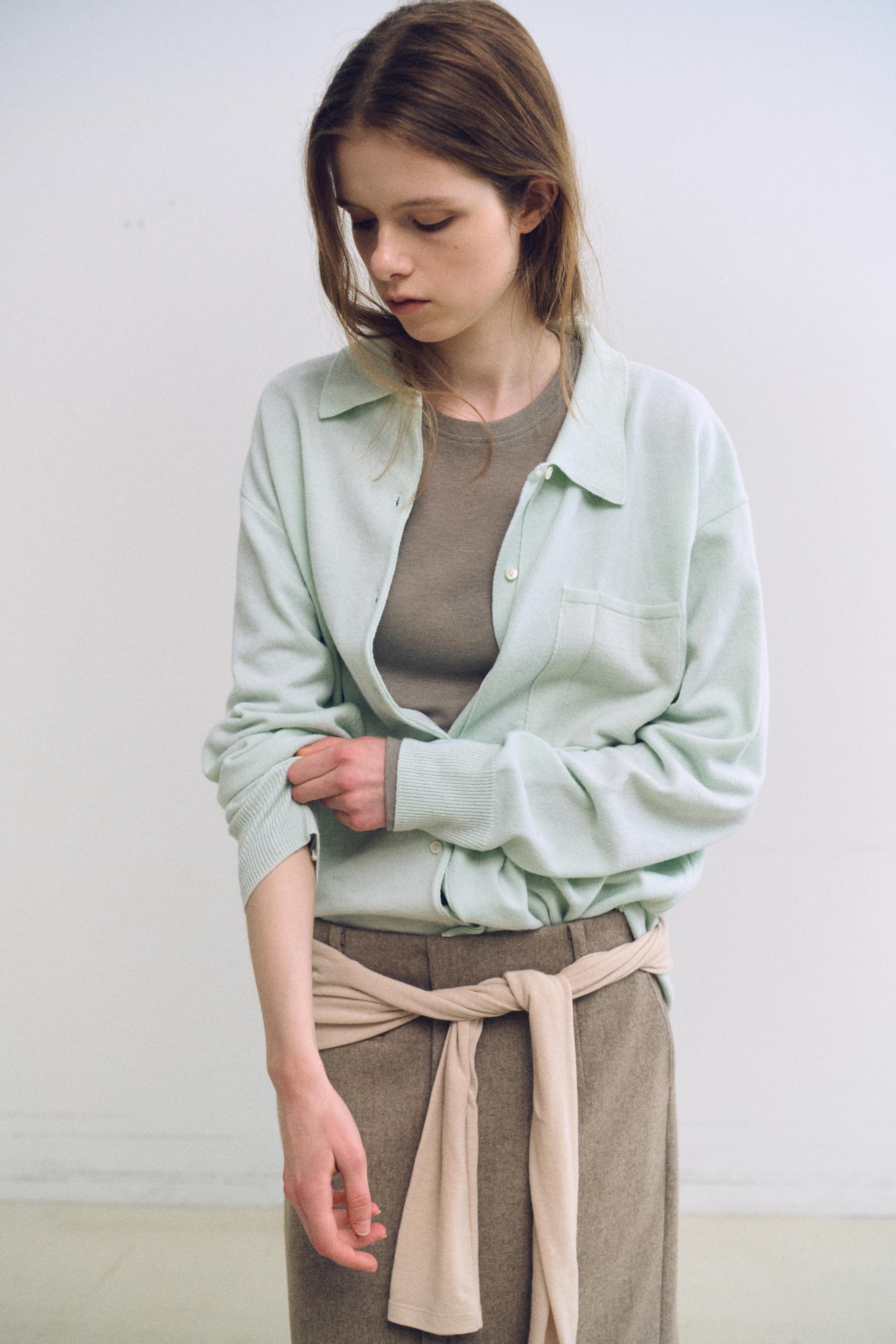 bare long sleeve wool tee (5 colors)
