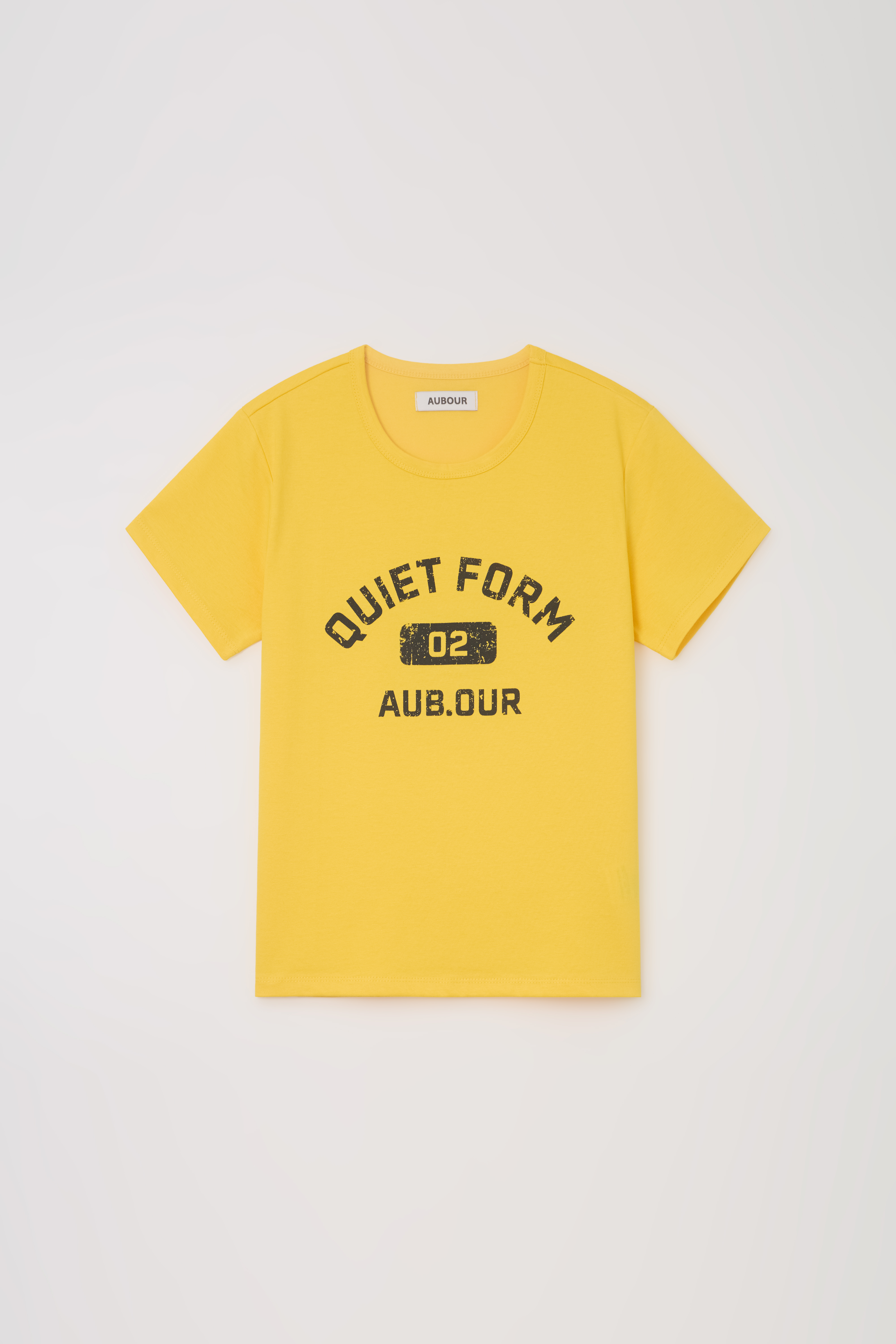 vintage form t-shirt (yellow)