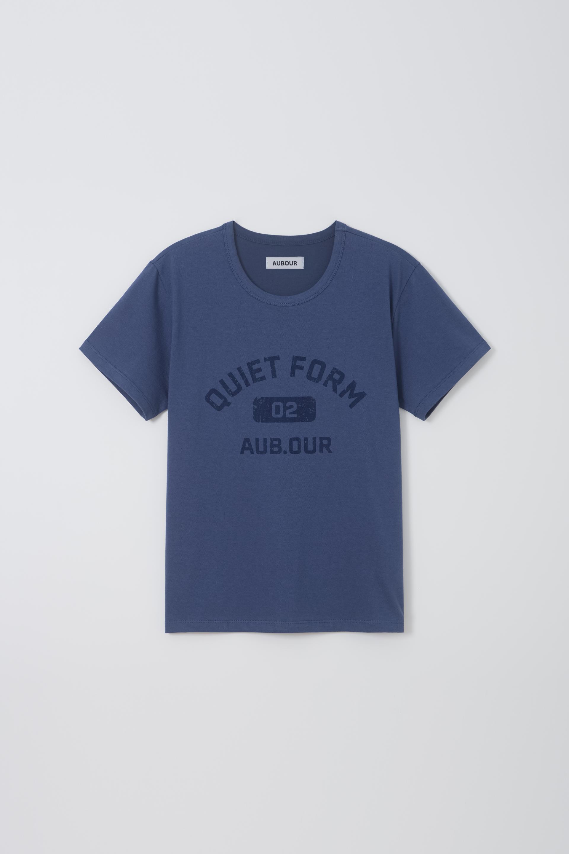 [2차 재입고] vintage form t-shirt (dusty blue)