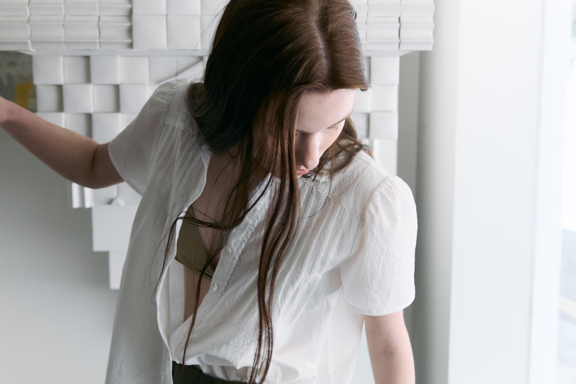 [4차 재입고] lace cap blouse (white)