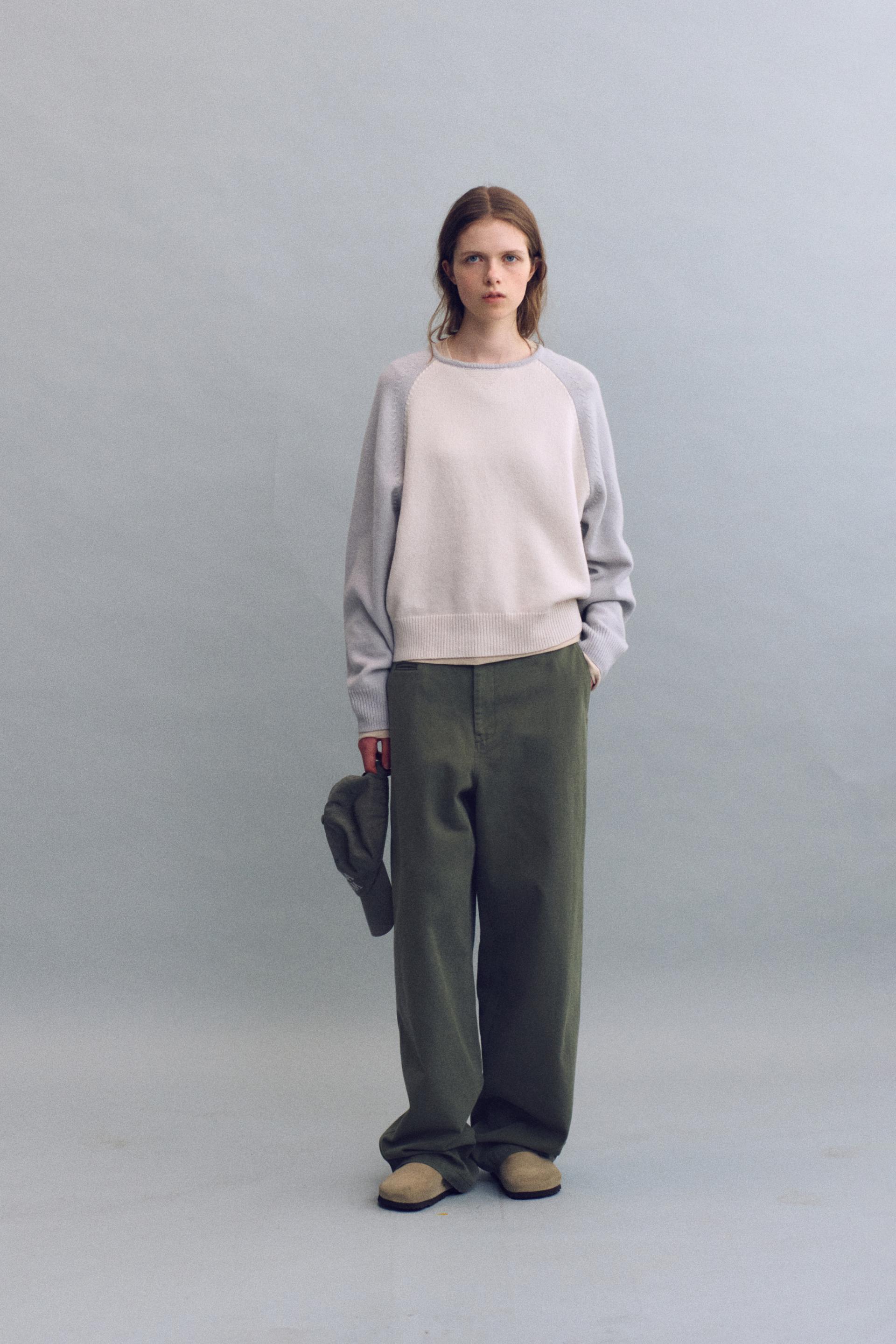 washed buckle pants (vintage khaki)