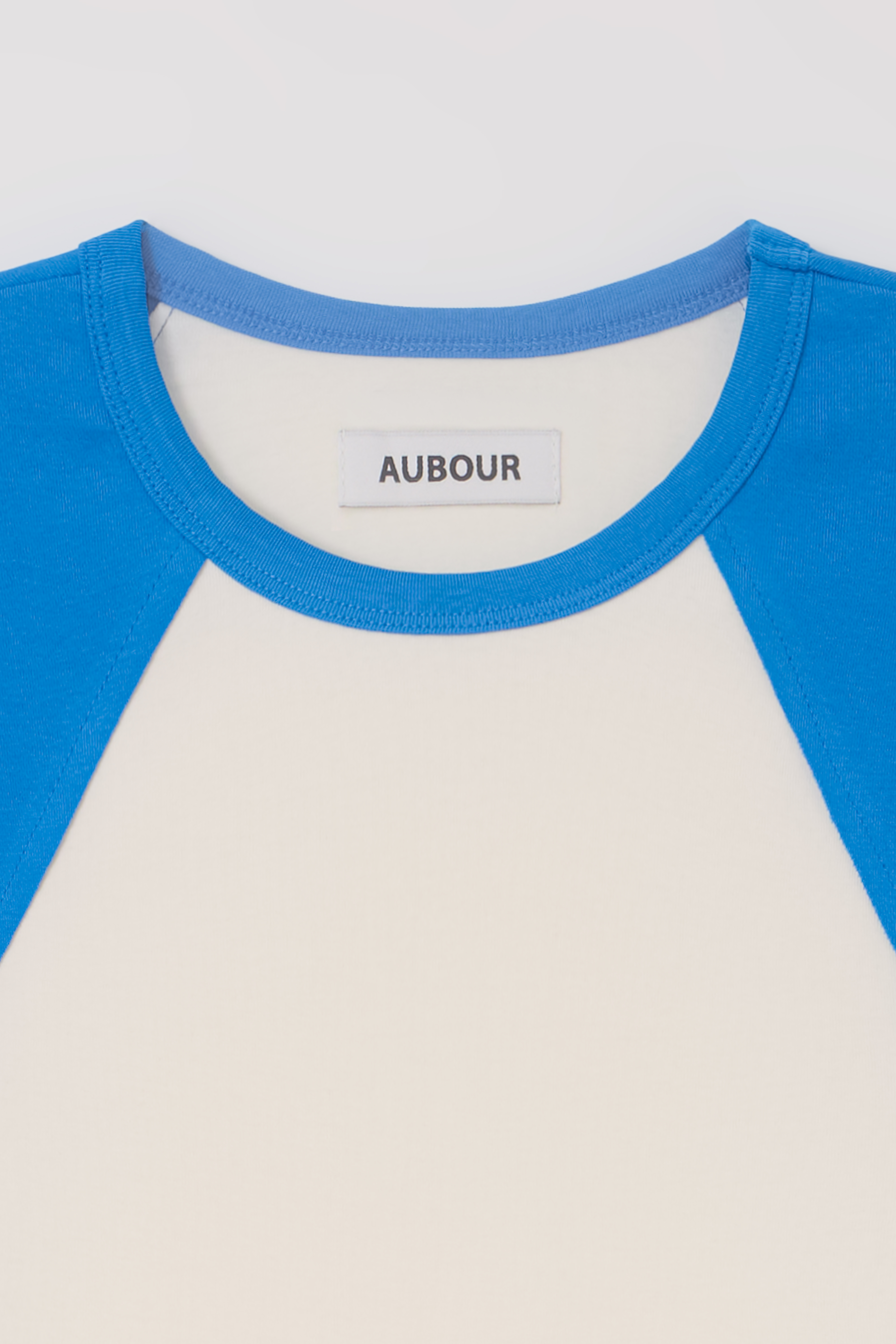 raw raglan t-shirt (blue)