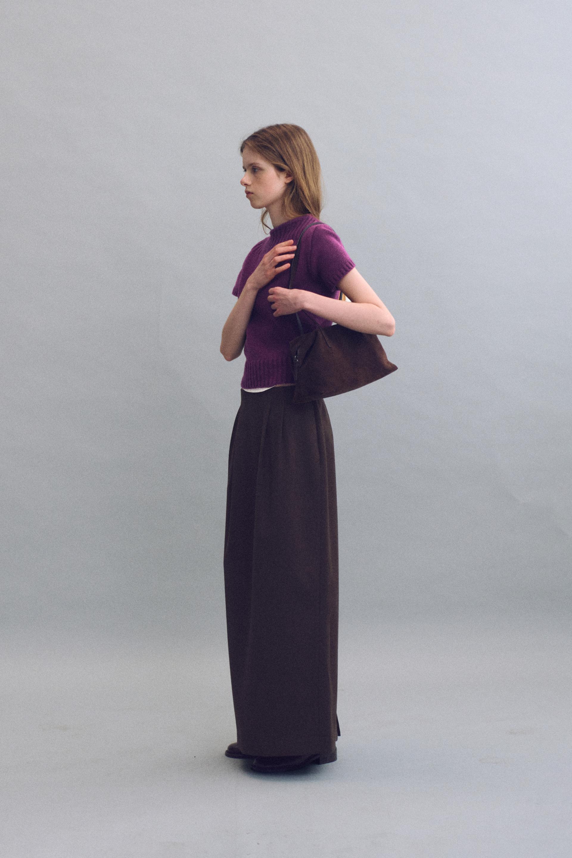 alter bowling bag (suede brown)