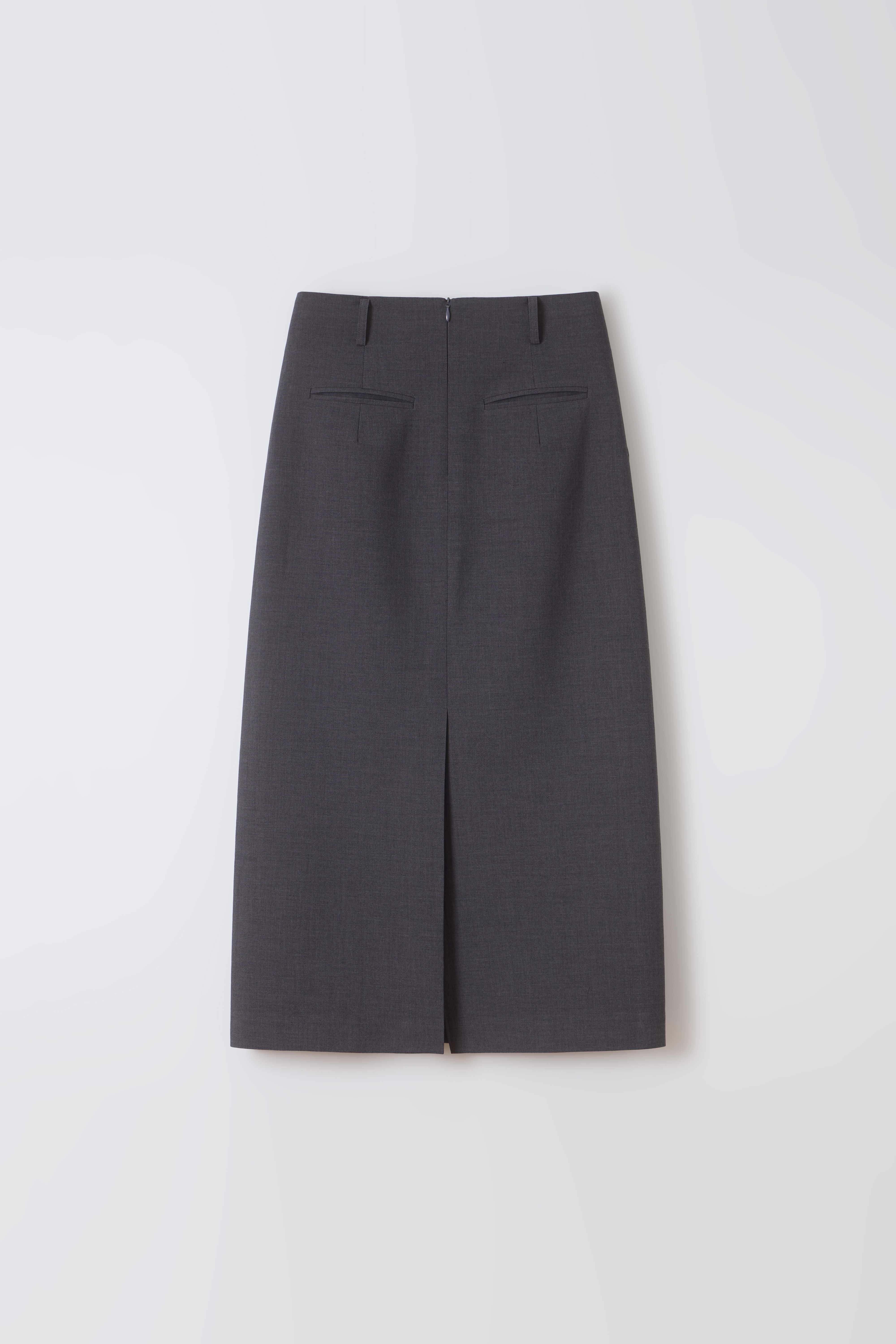 [2차 재입고] lip pencil skirt (grey)