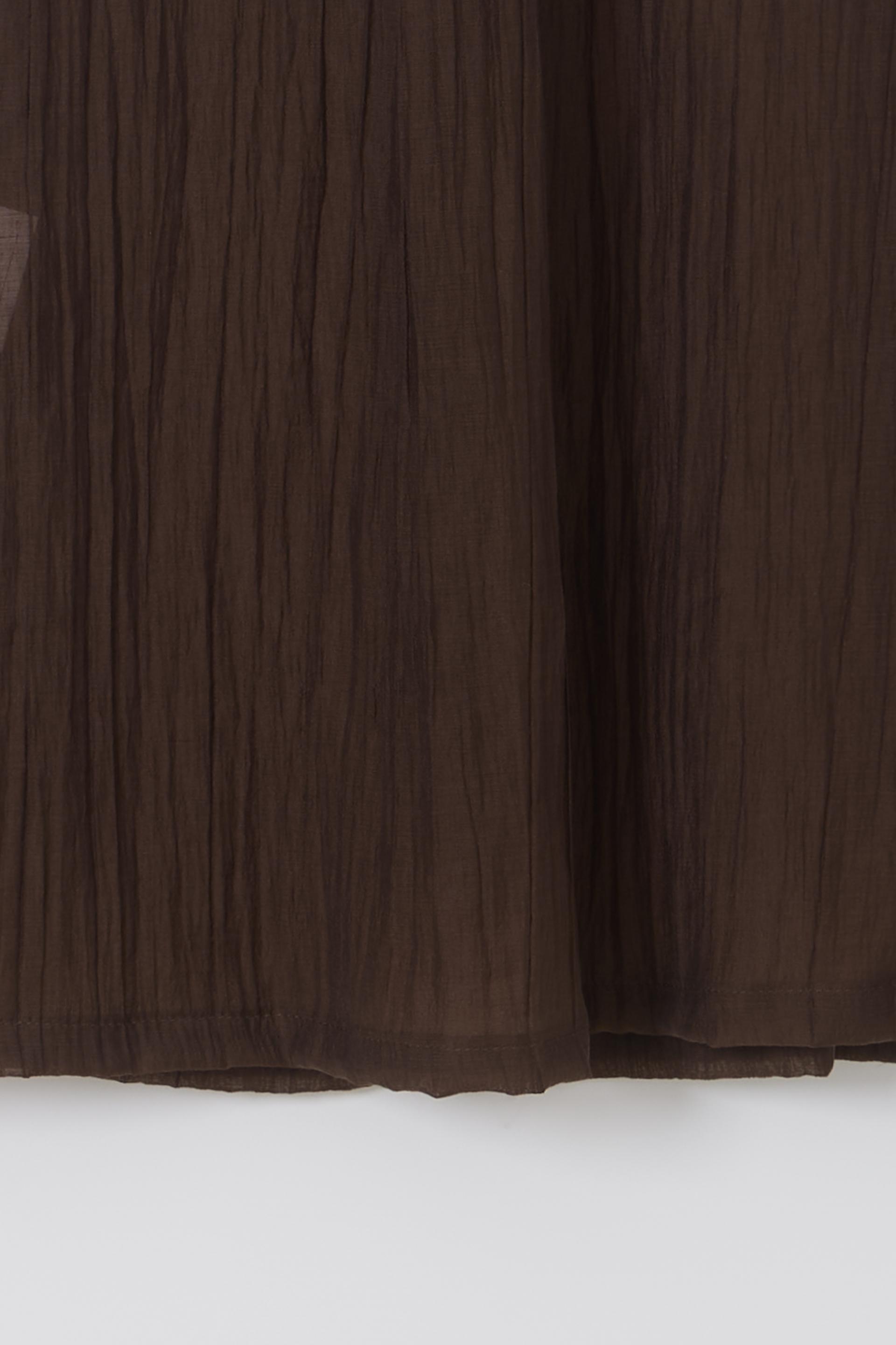 ripple half shirts (brown)