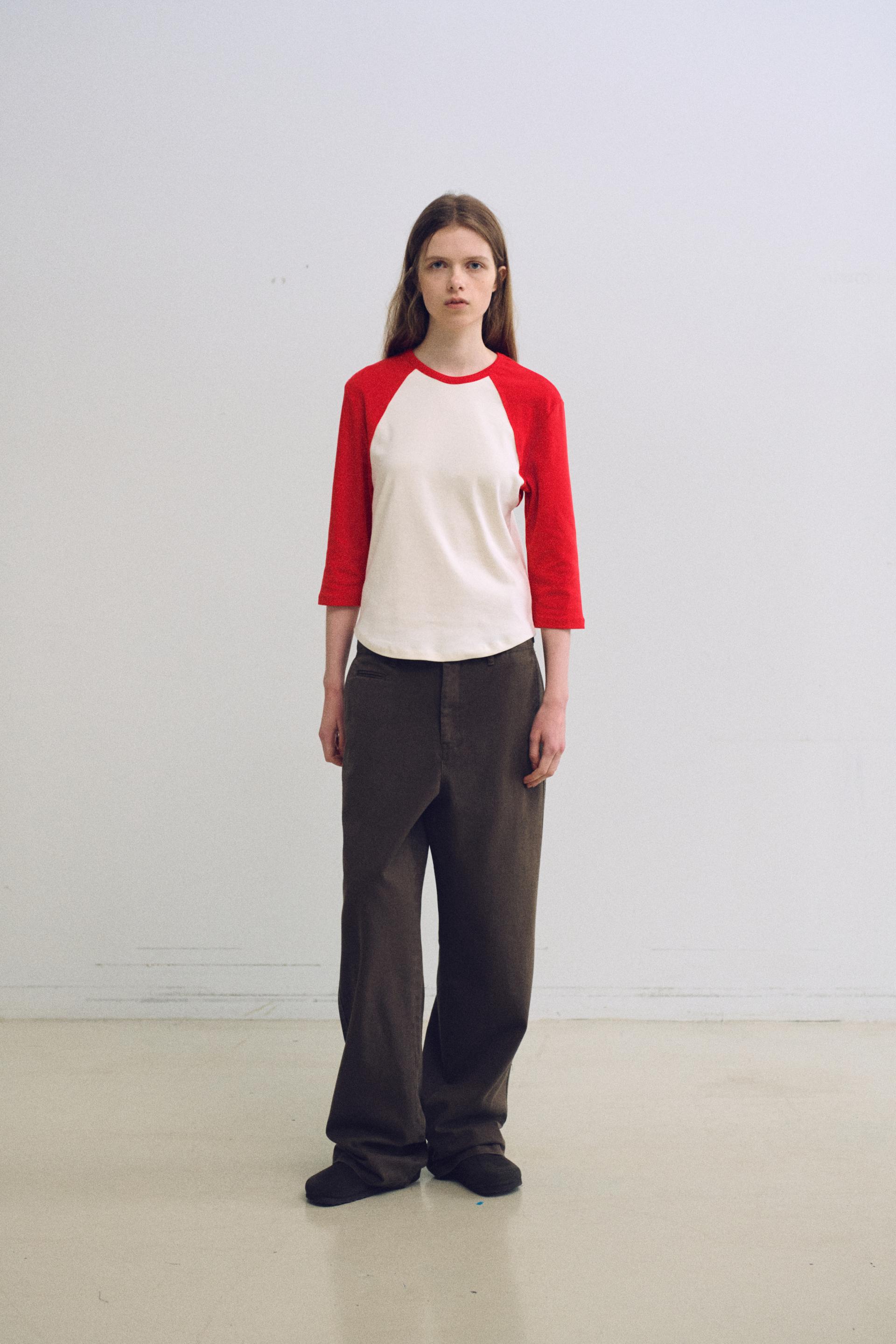 washed buckle pants (vintage brown)