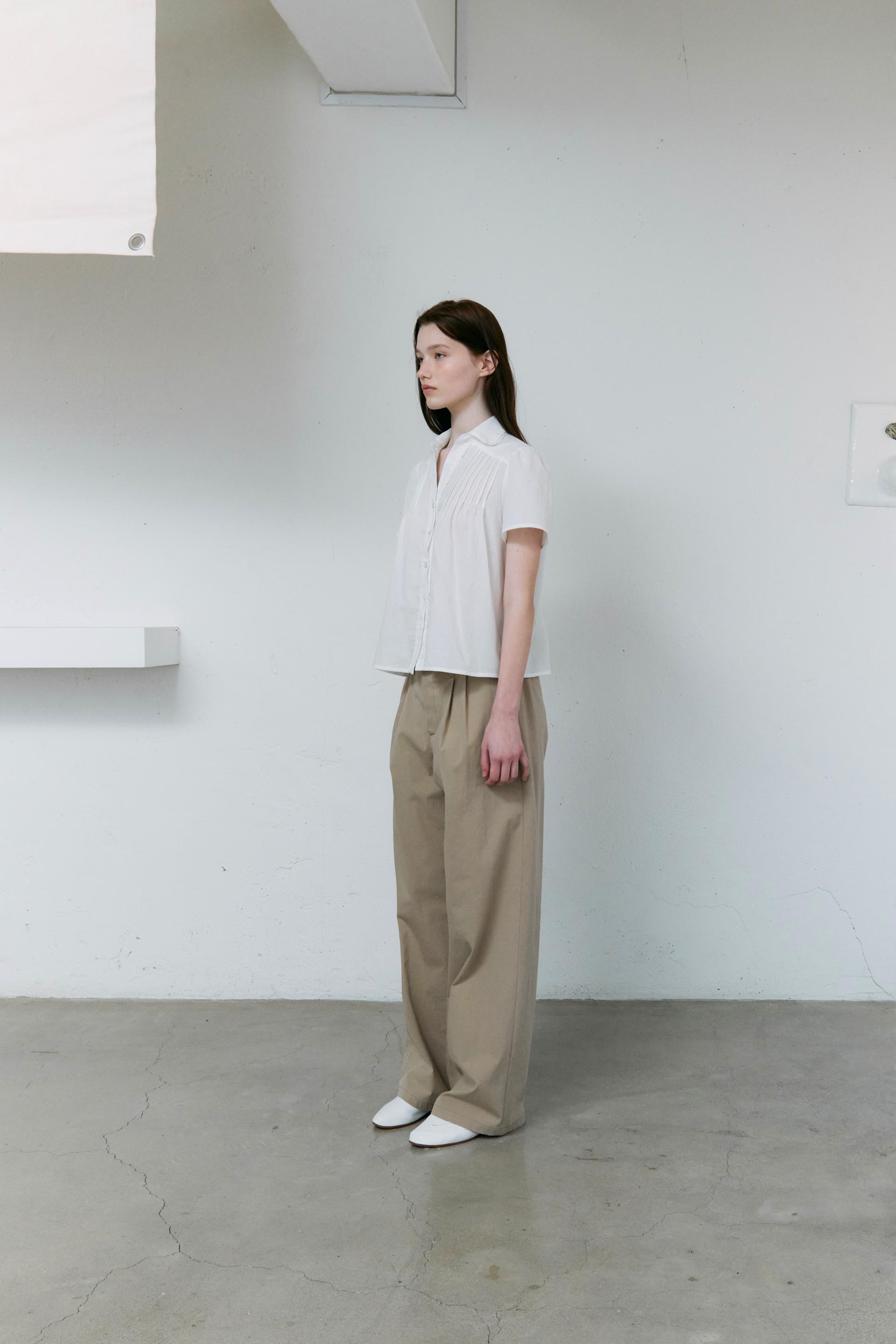 [4차 재입고] lace cap blouse (white)