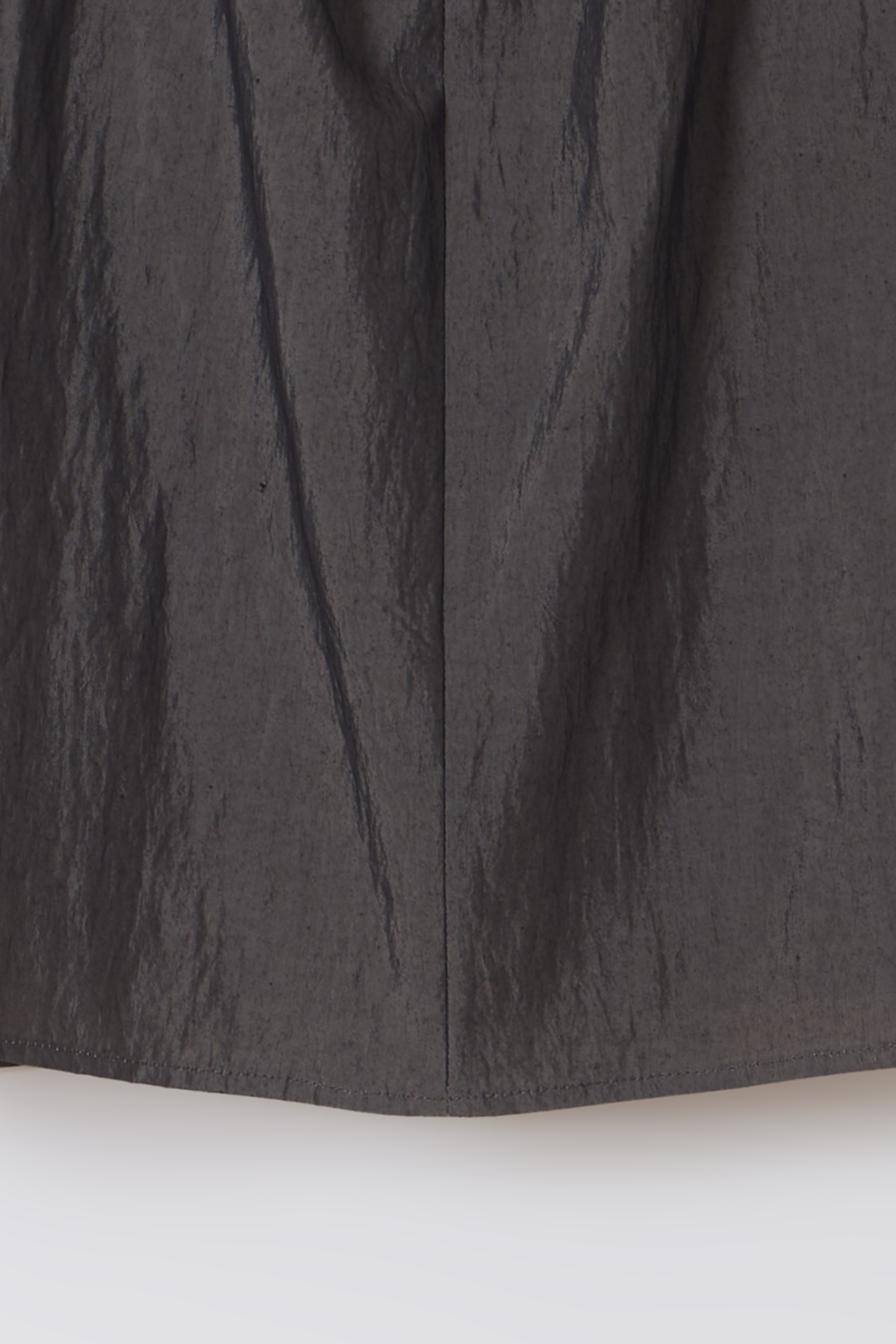 [2차 재입고] arc half blouse (charcoal brown)