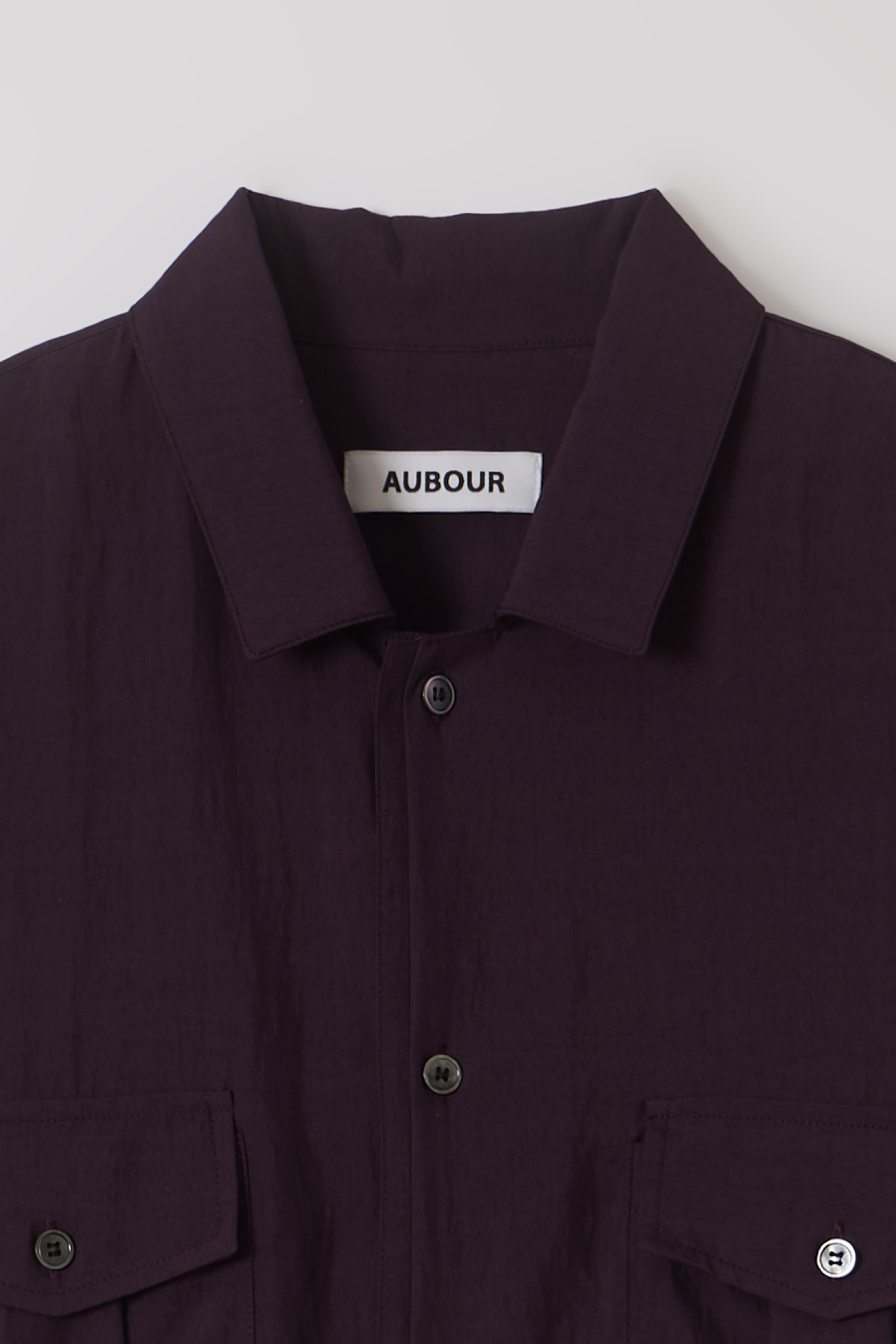 wrinkled signature shirts (deep violet)