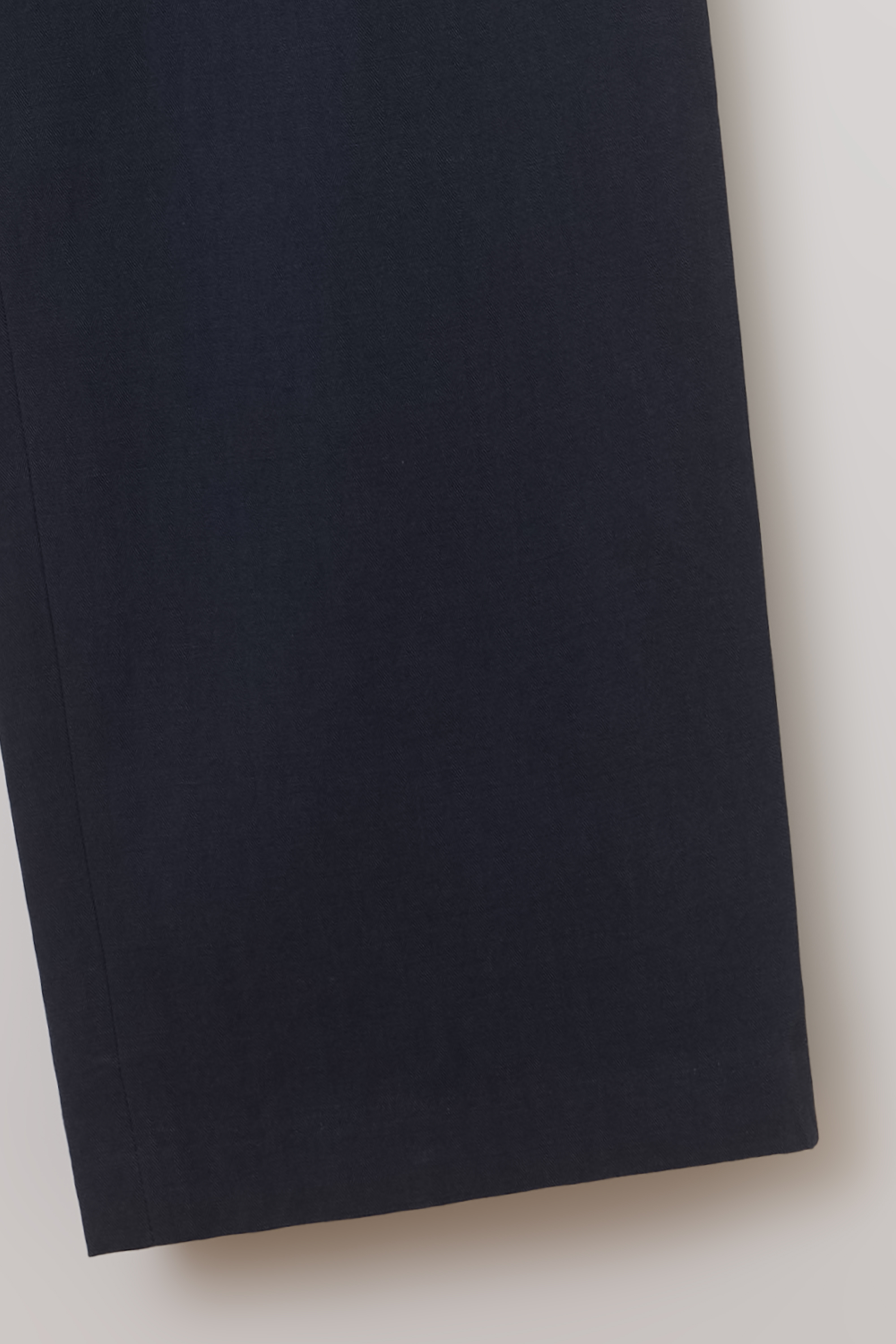 curved triple lip pants (herringbone navy)