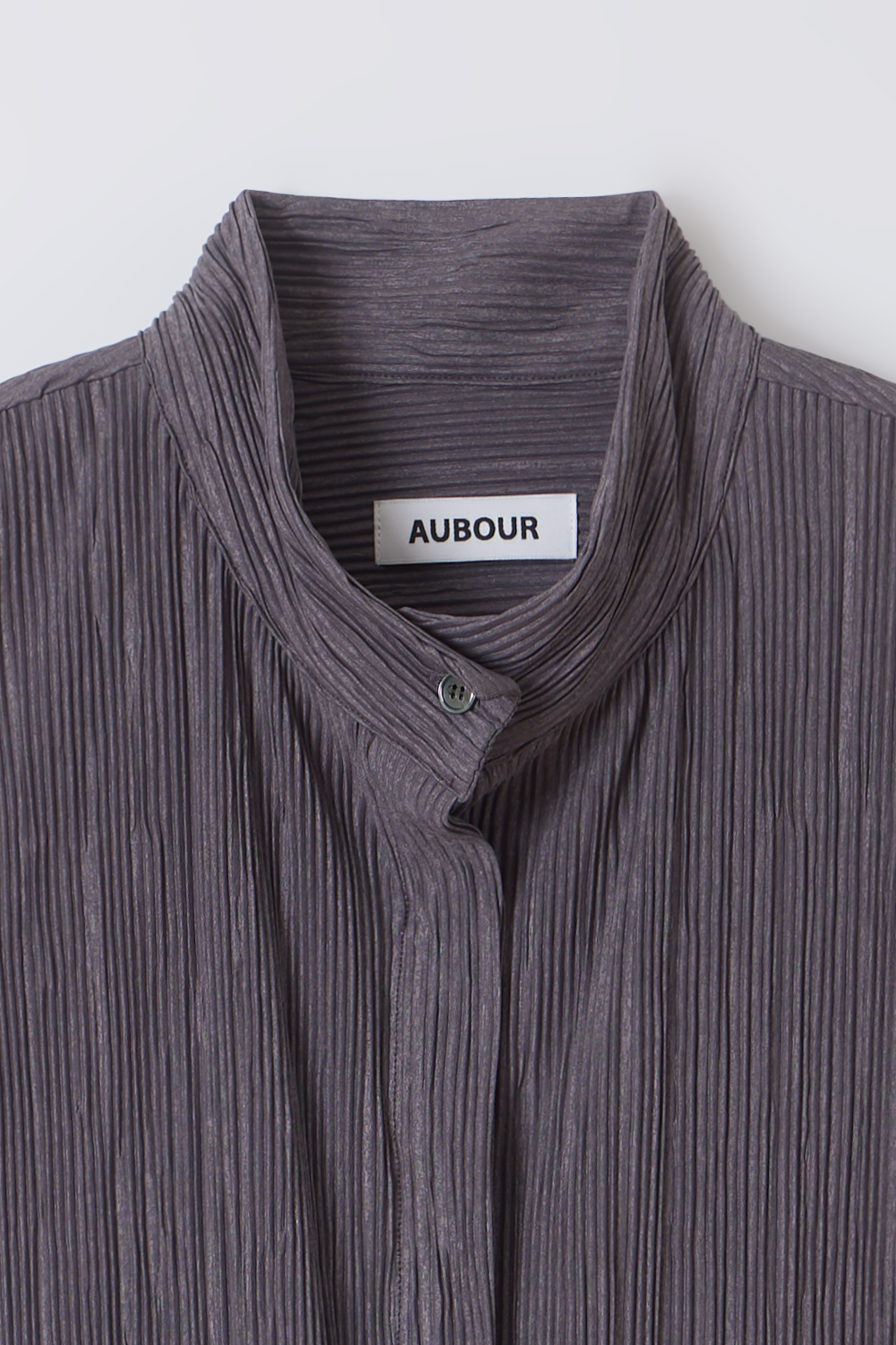 [2차 재입고] pleats string blouse (charcoal)