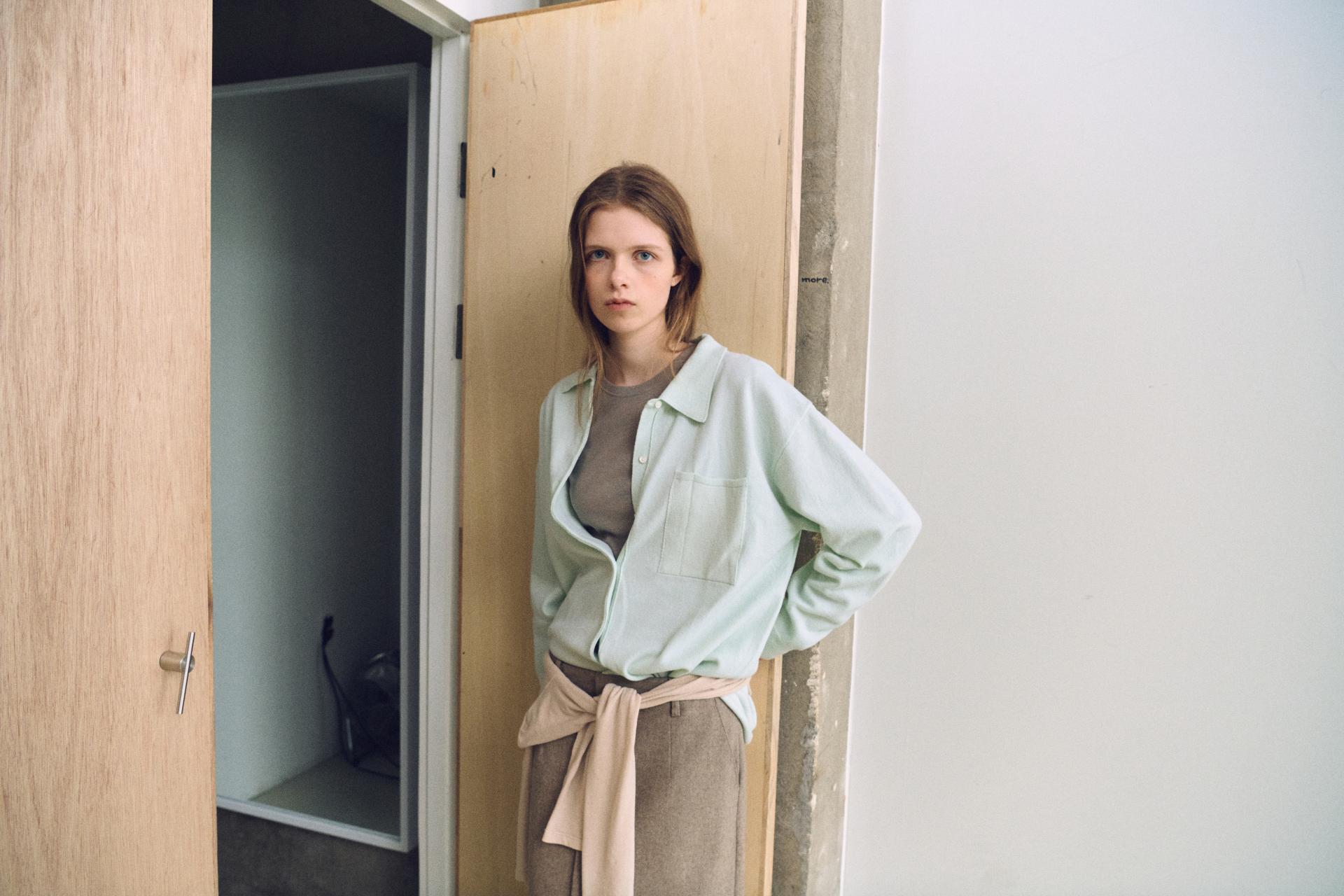 shirts pocket knit (mint)